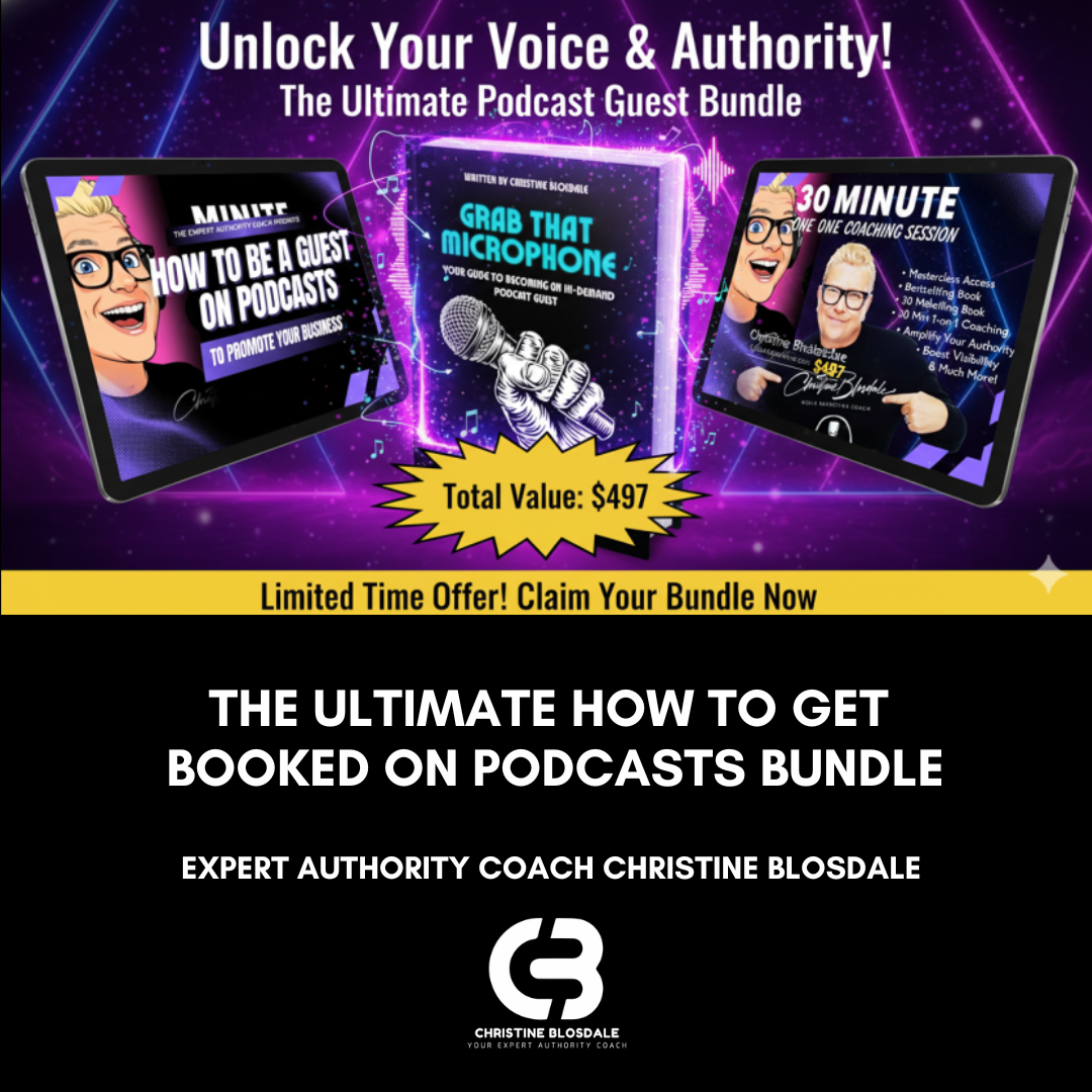 How To Get Booked on Podcasts Bundle