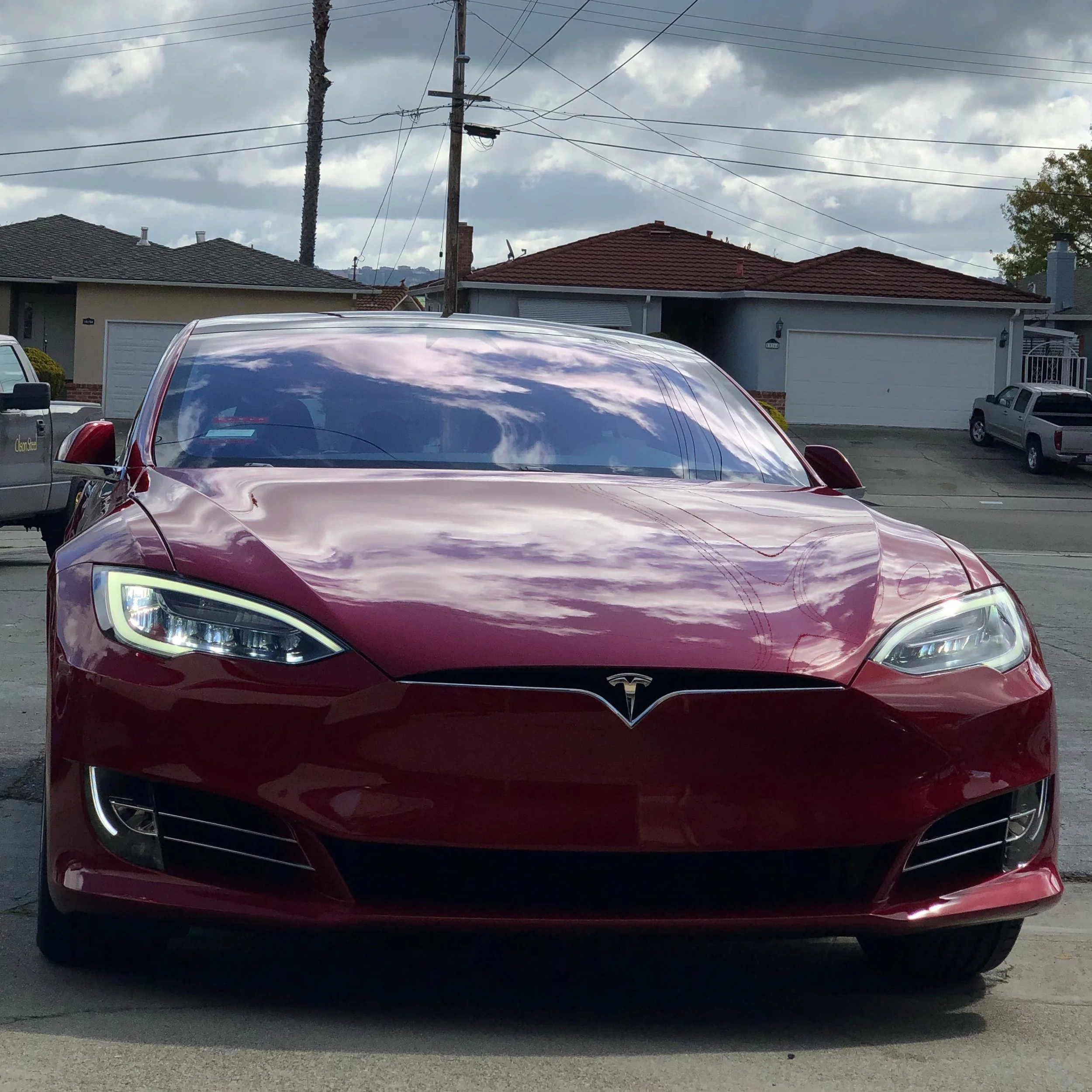 2018 Tesla Model S (Red)