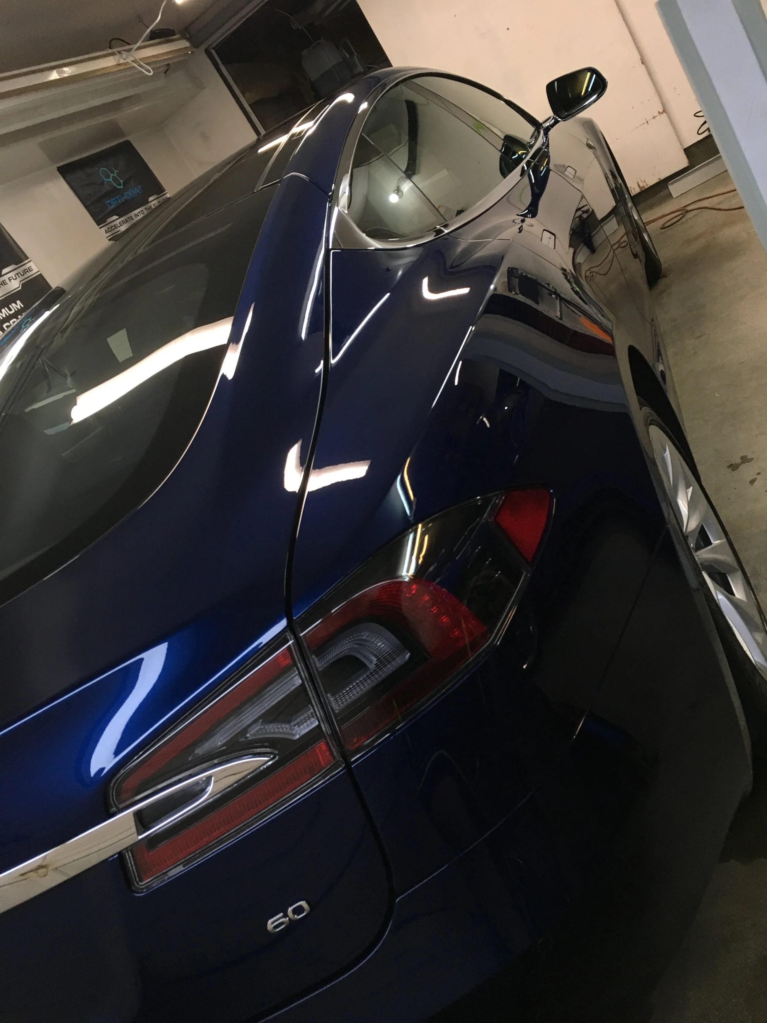 2016 Tesla Model S (Blue)