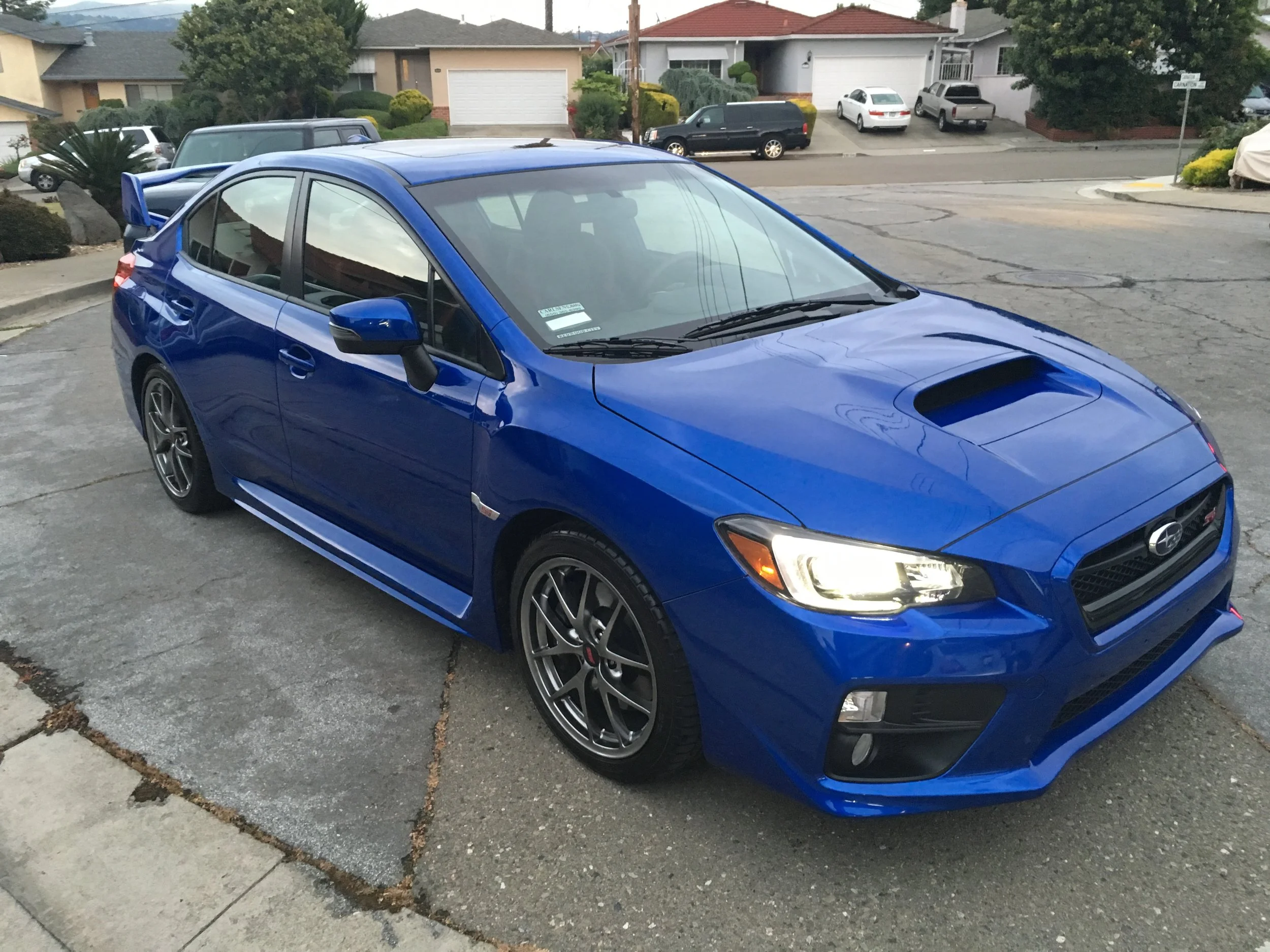2016 Subaru WRX STi (Blue)