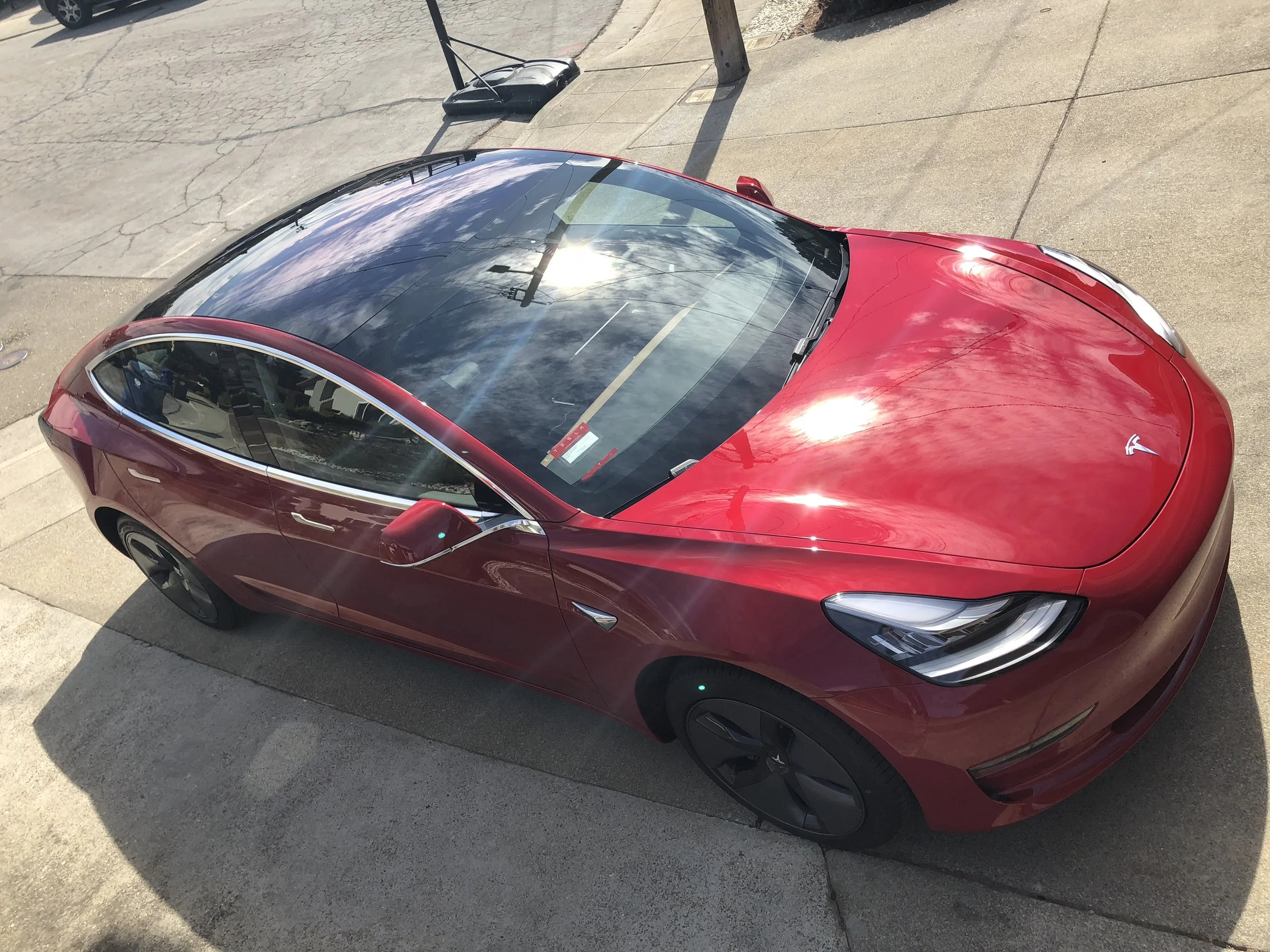 2018 Tesla Model 3 (Red)