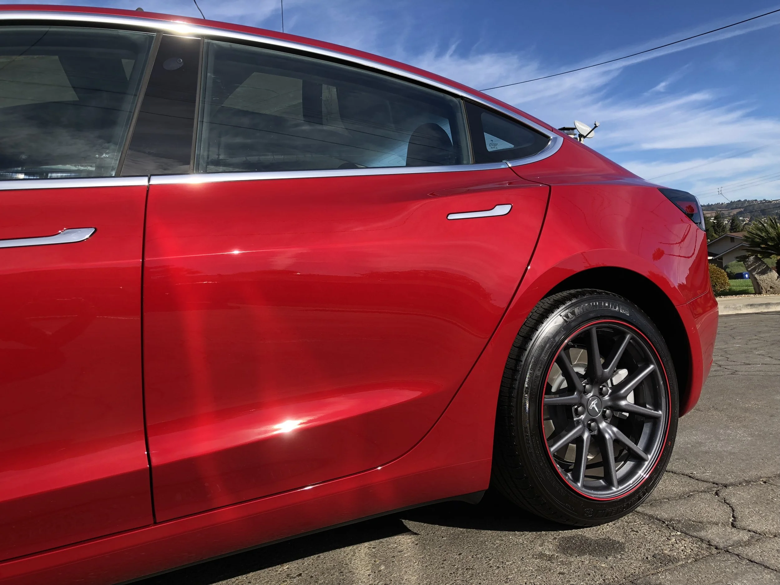 2018 Tesla Model 3 (Red)