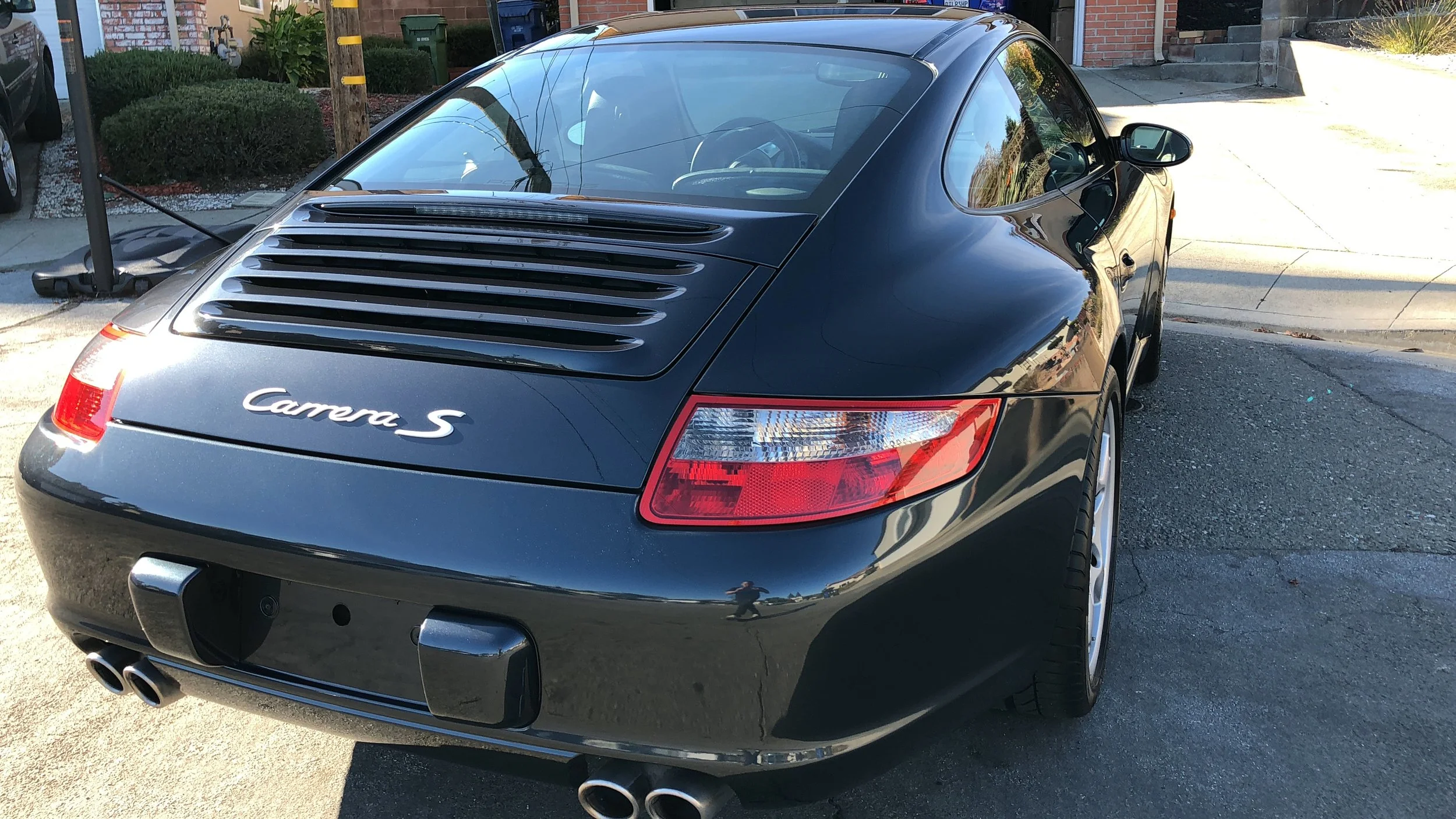 2007 Porsche C2S 911 Carrera S (Basalt Black Metallic)