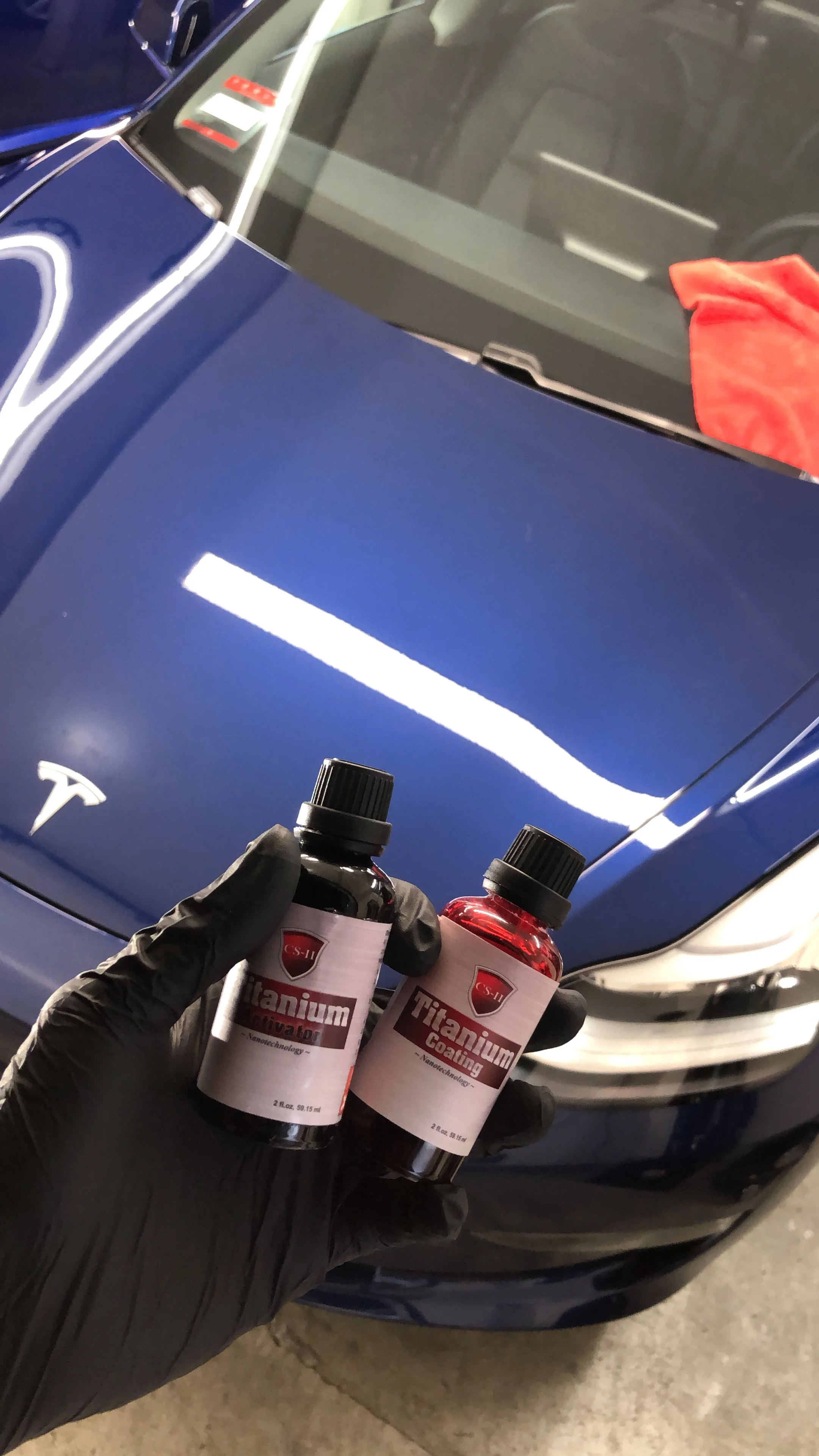 2019 Tesla Model 3 (Blue Metallic)