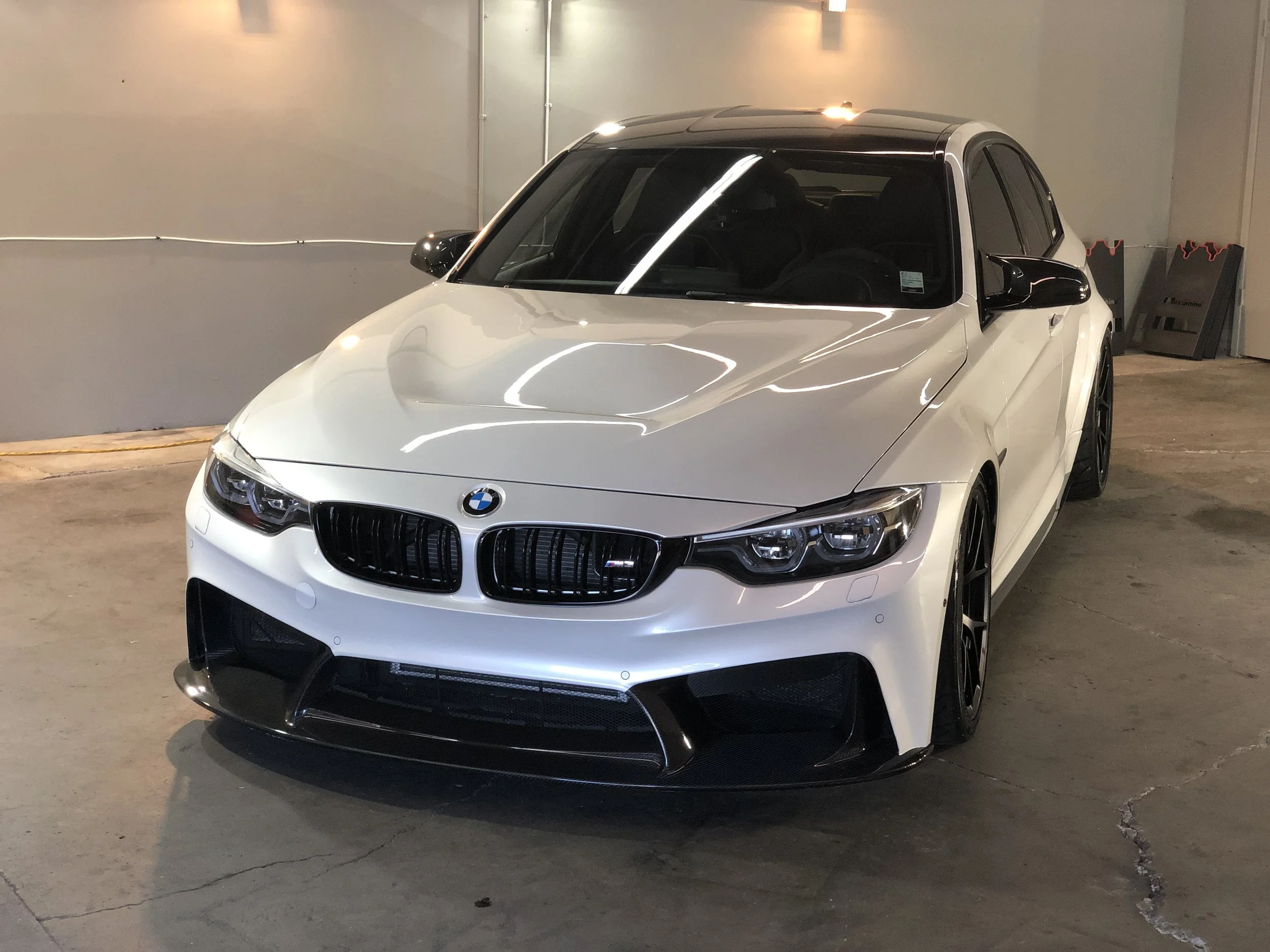 2018 BMW M3 CS (Mineral White Metallic)