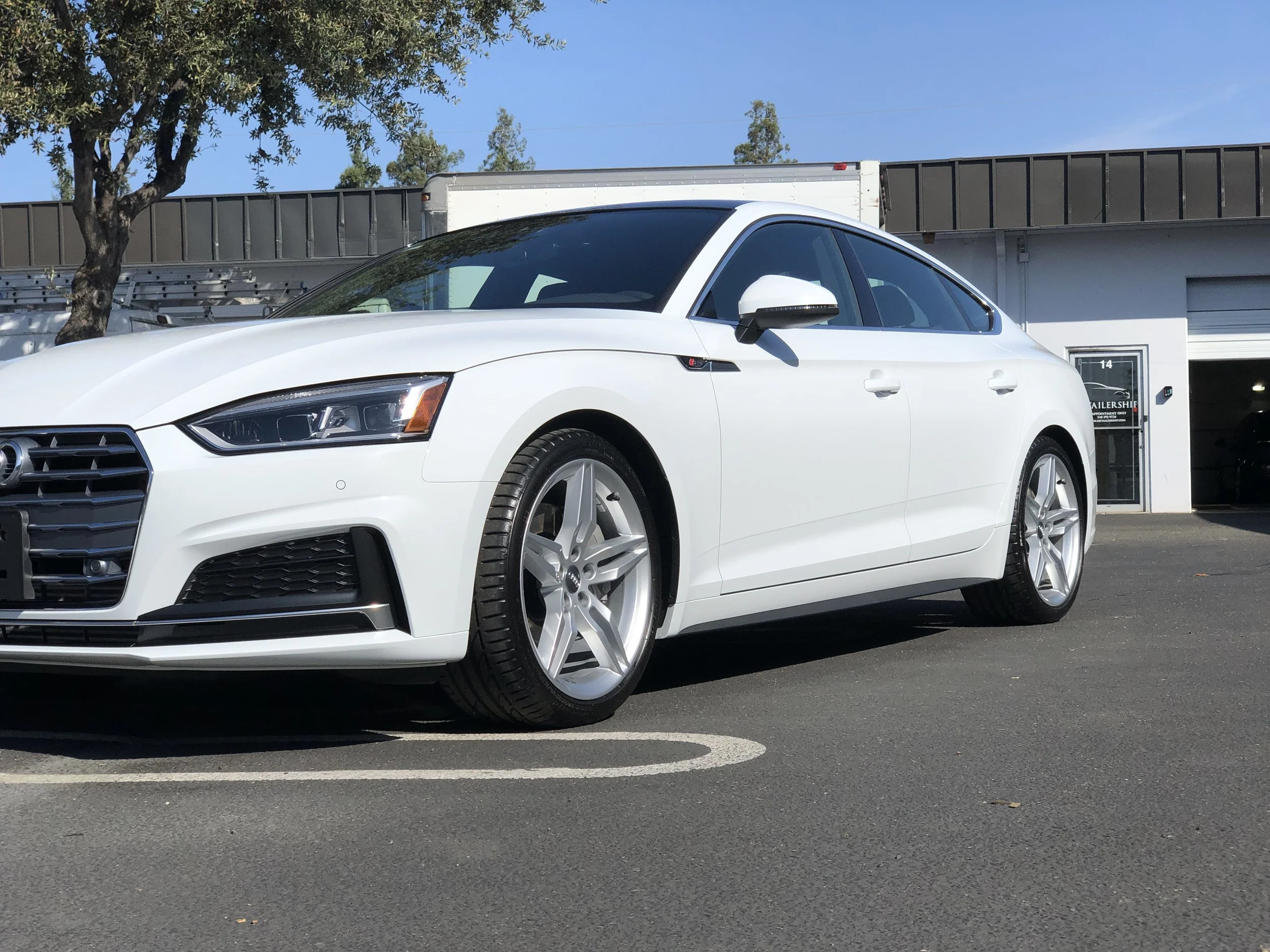 2020 Audi A5 (Ibis White)