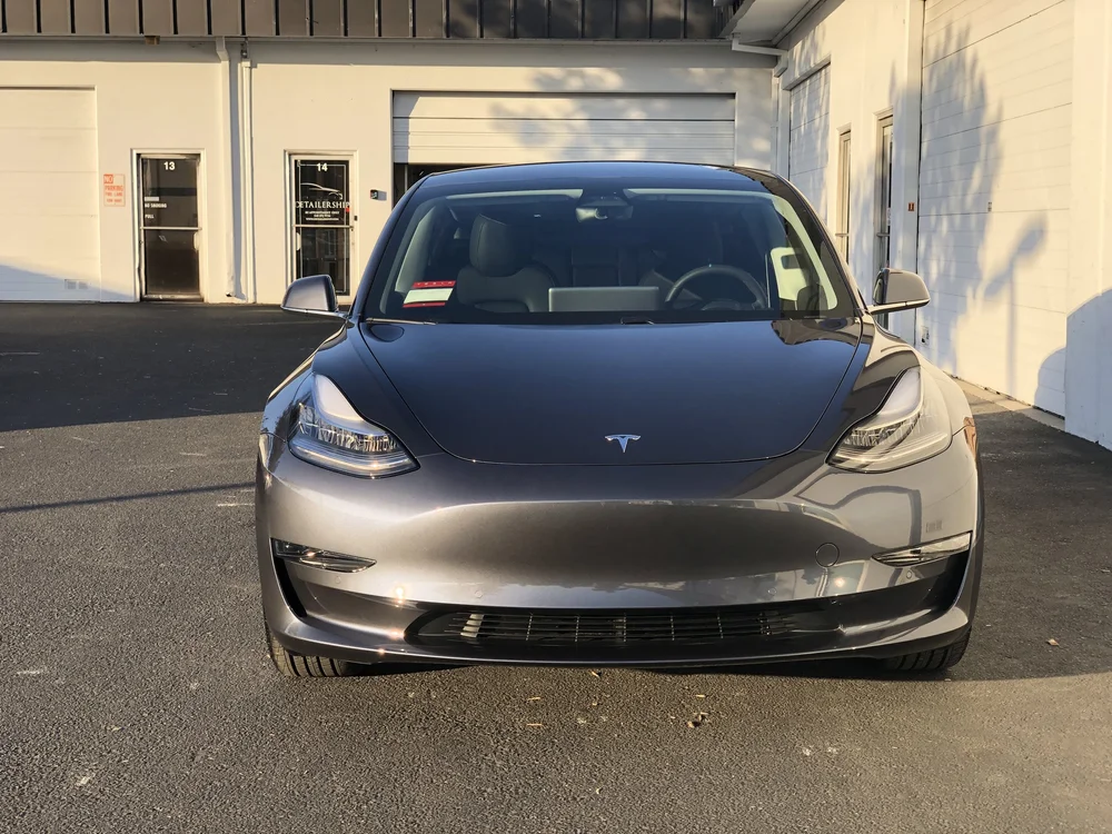 2019 Tesla Model 3 Grey Metallic Detailership