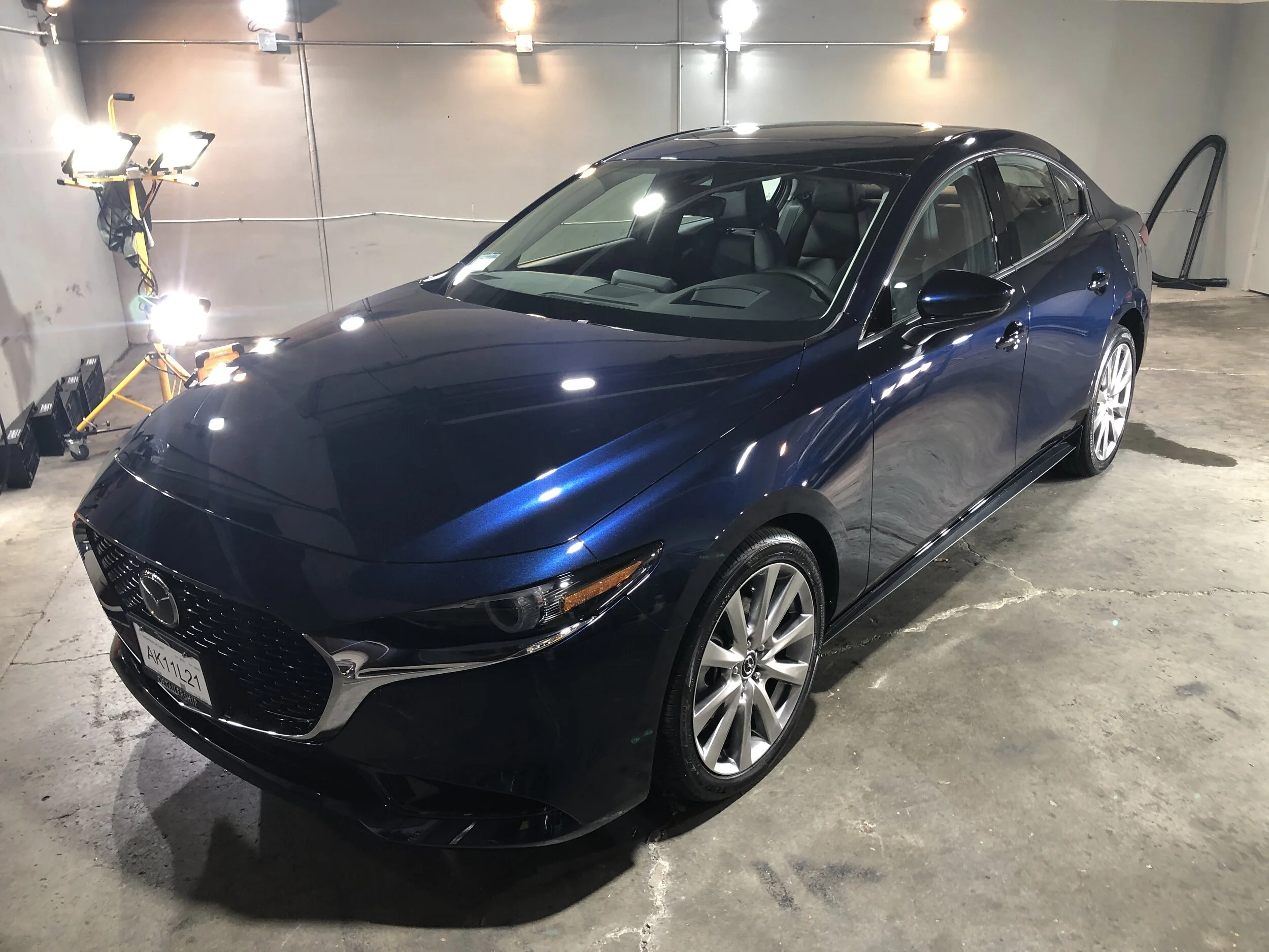 2020 Mazda 3 (Deep Crystal Blue