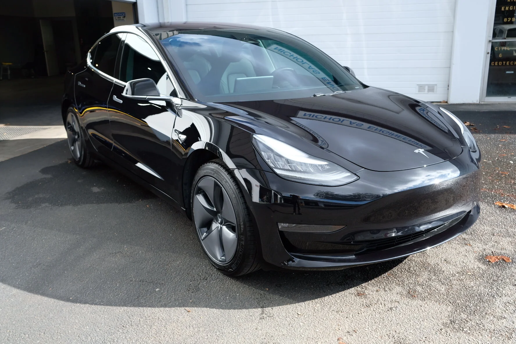 2019 Tesla Model 3 (Black Metallic) — DETAILERSHIP™