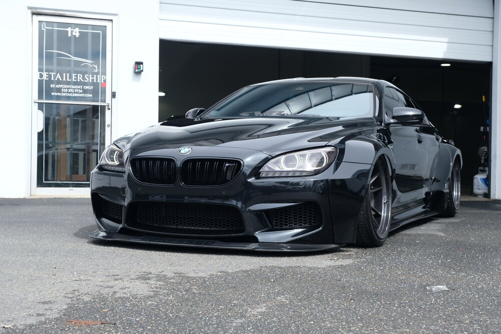 14 Bmw M6 Gran Coupe Sapphire Black Metallic Detailership