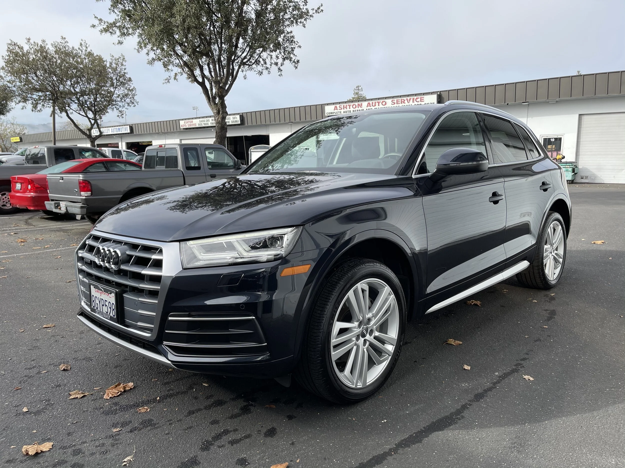2018 Audi Q5 (Moonstone Blue Metallic)