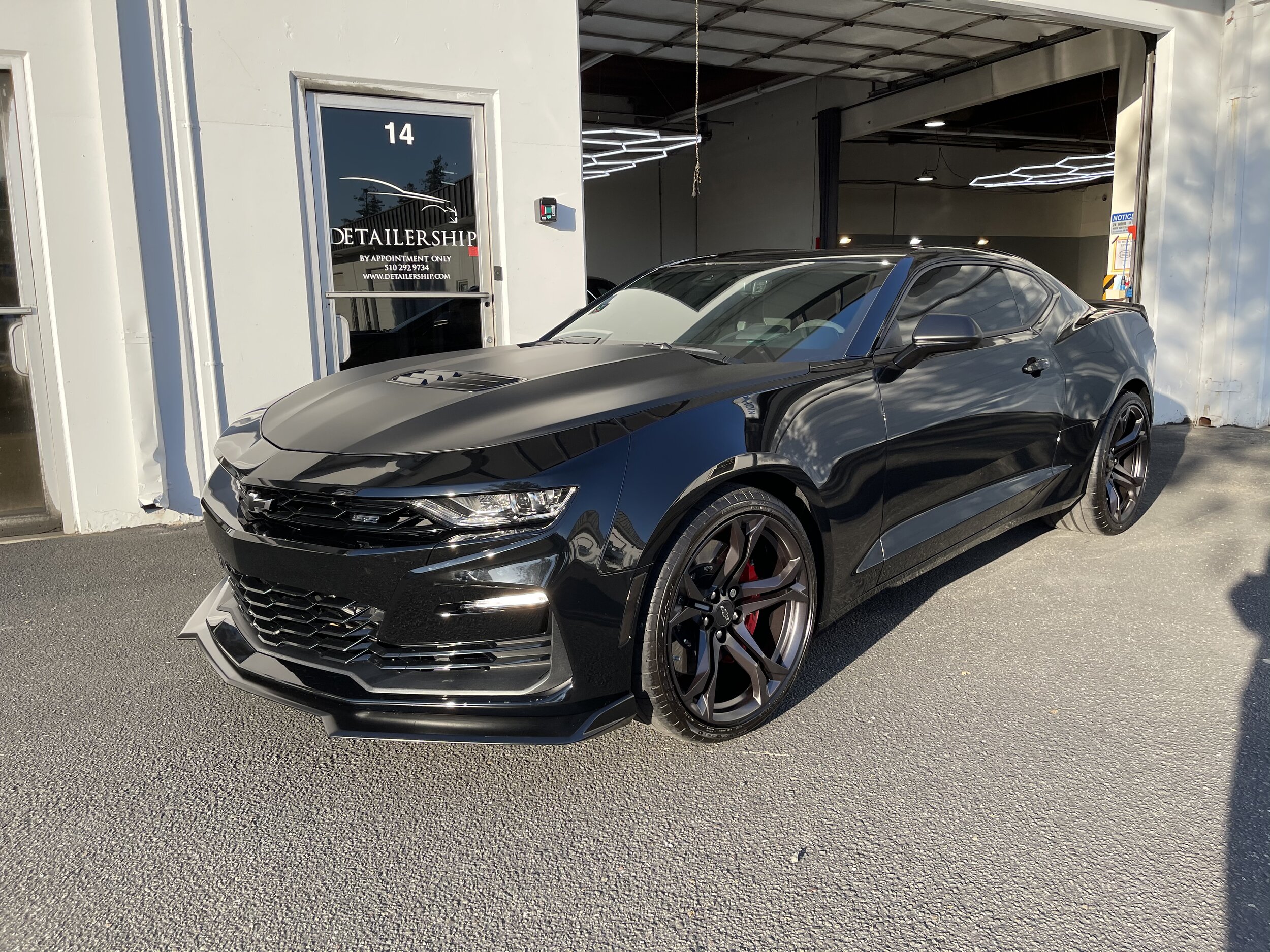 2021 Chevrolet Camaro 1le Black — Detailership™