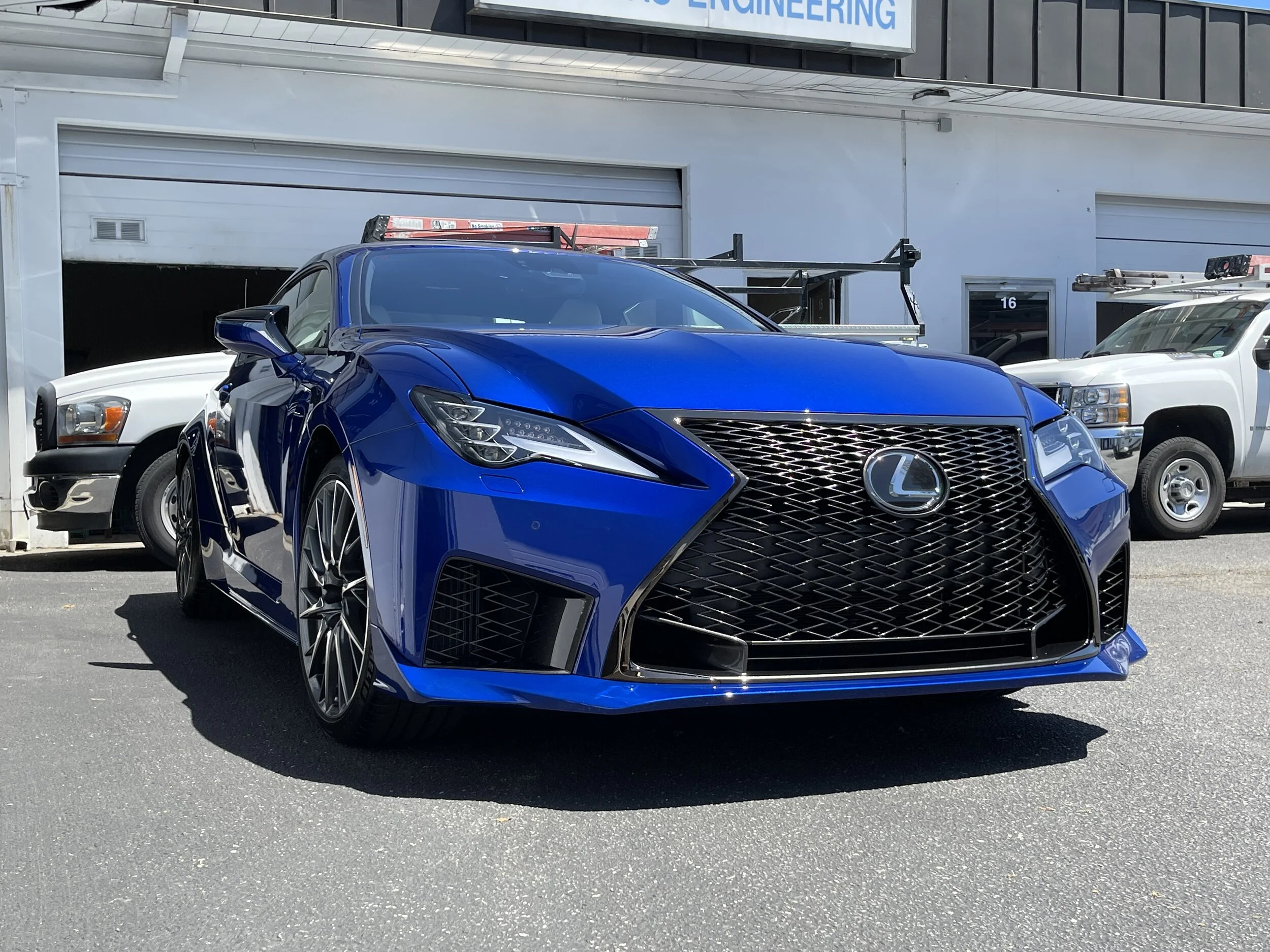 2021 Lexus RCF (Ultrasonic Blue Mica)