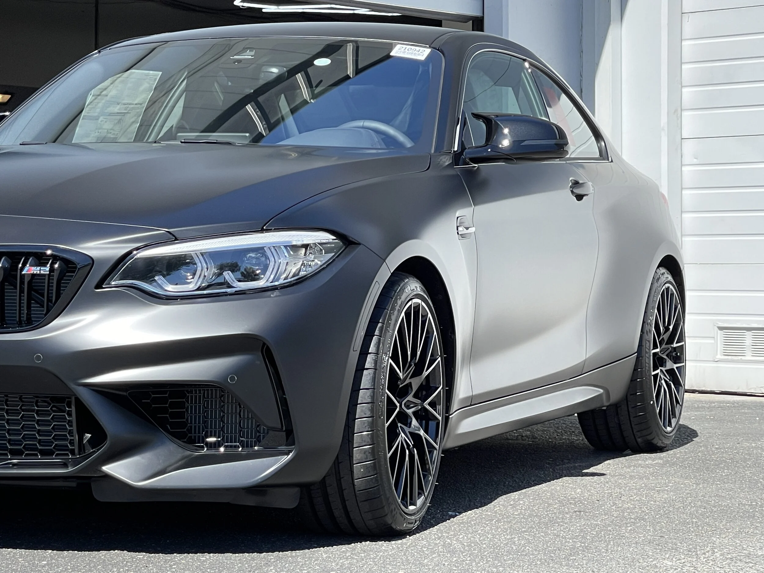2021 BMW M2 Competition (Black Sapphire Metallic)