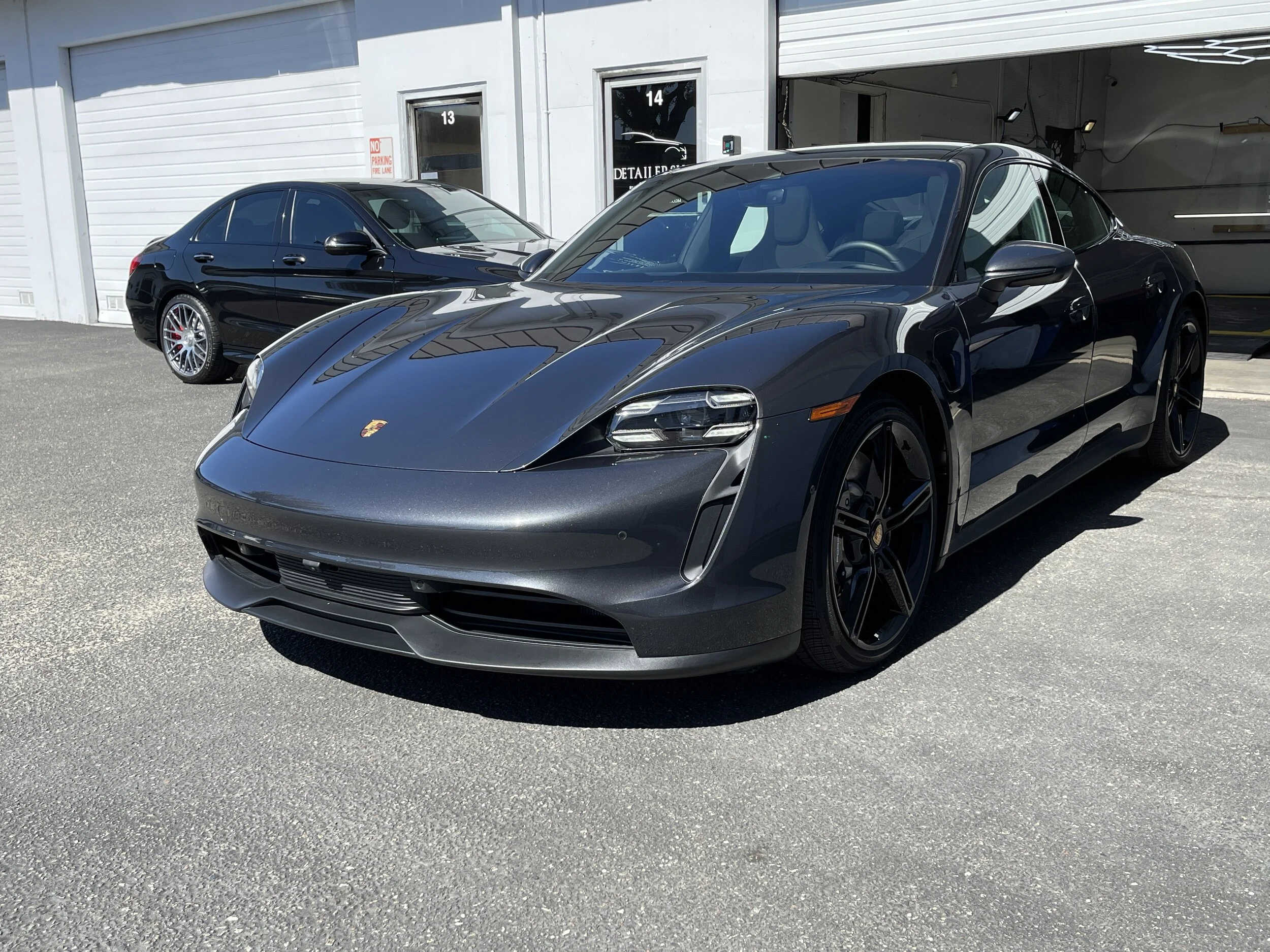2021 Porsche Taycan 4S (Volcano Grey)