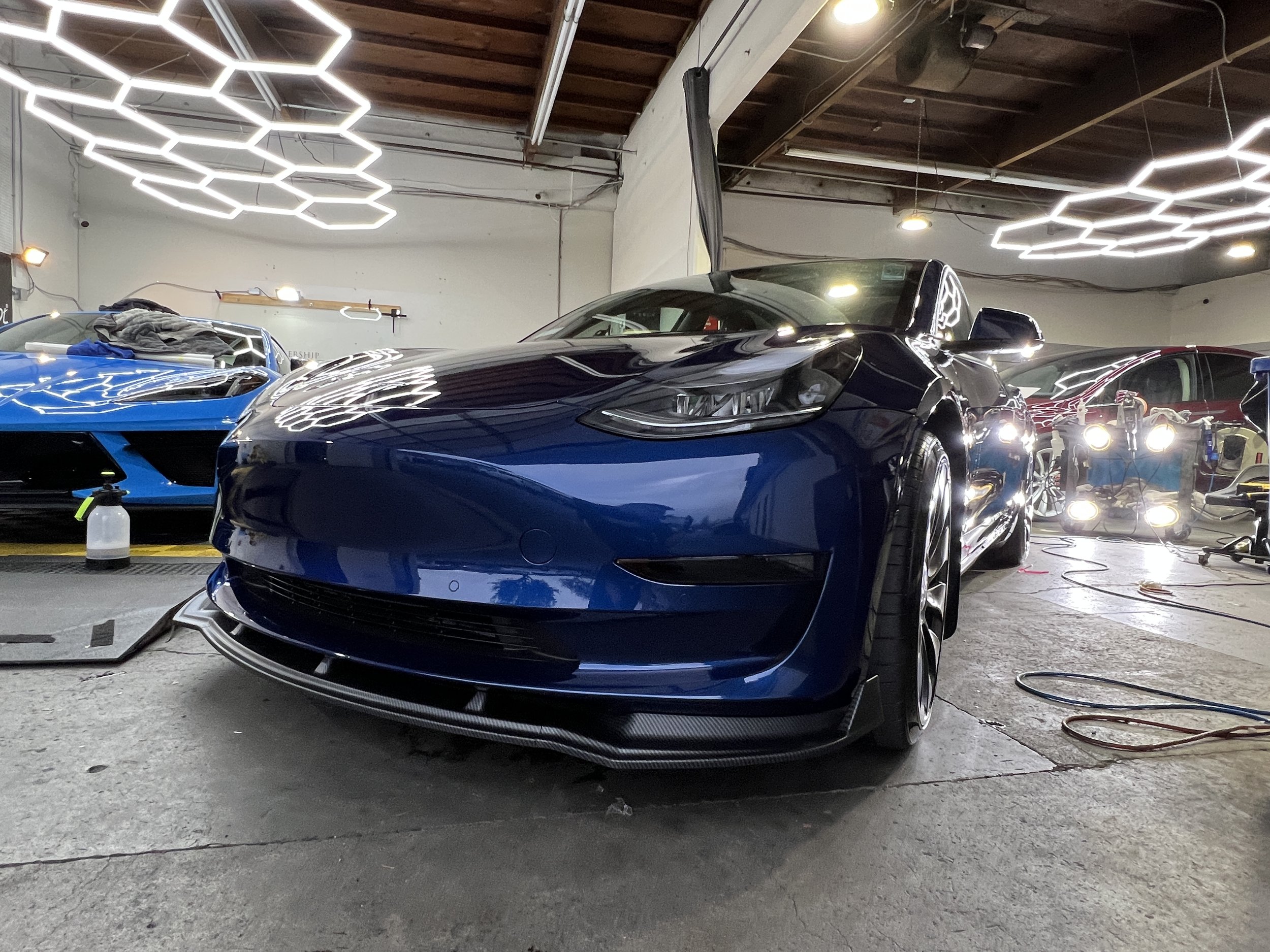 2021 Tesla Model 3 (Blue Metallic)