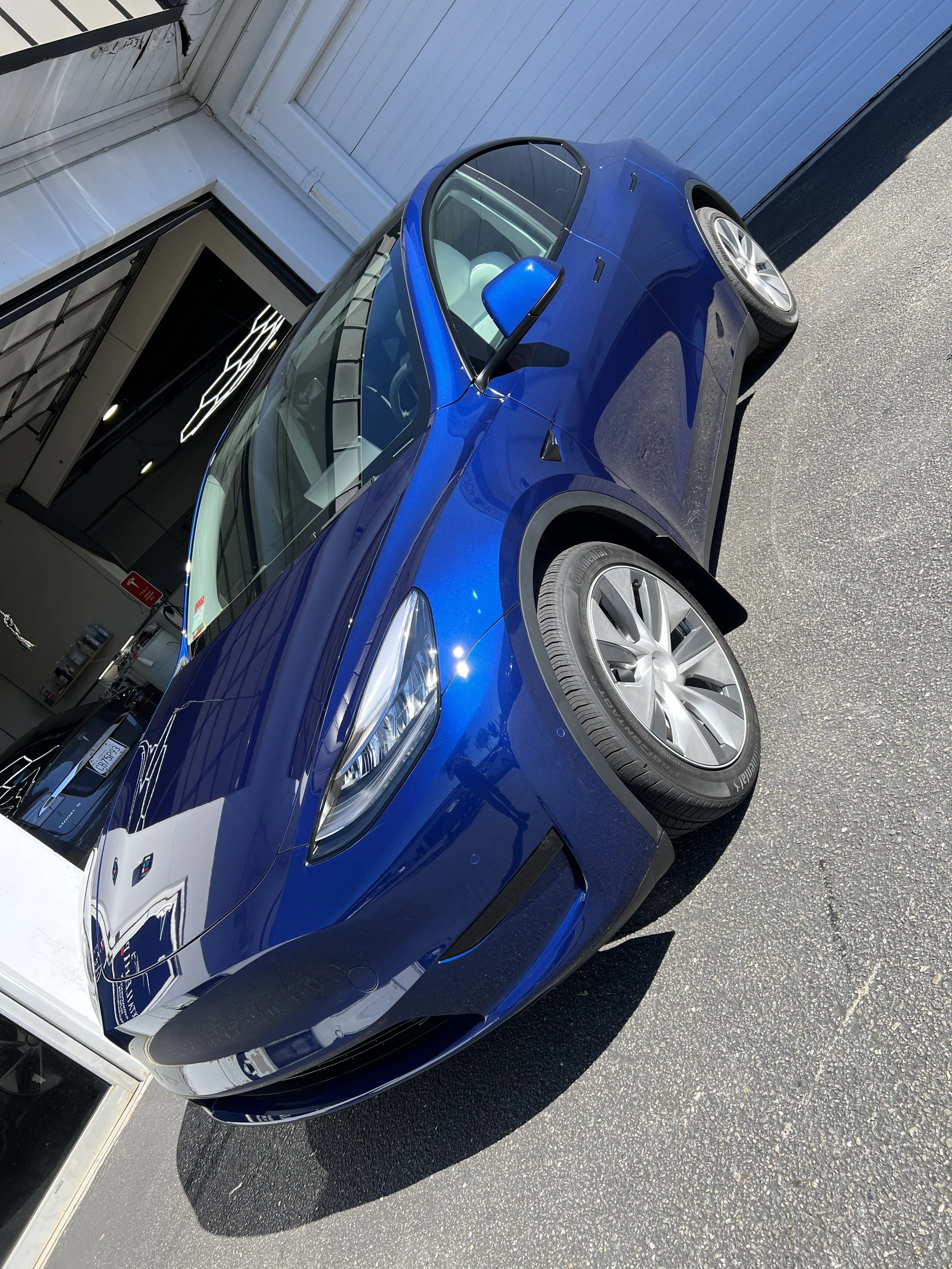2022 Tesla Model Y (Blue Metallic)