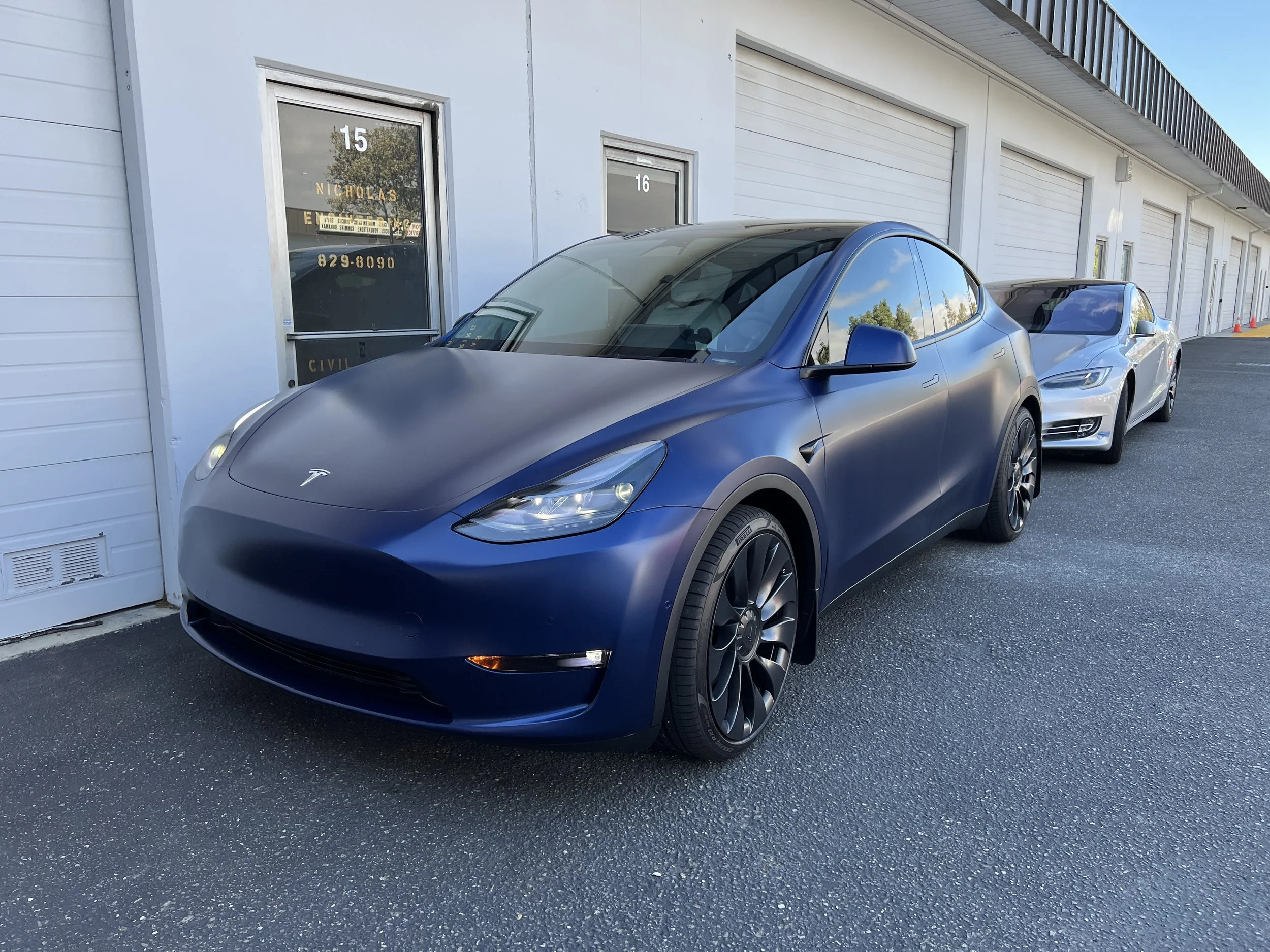 2022 Tesla Model Y (Blue Metallic)