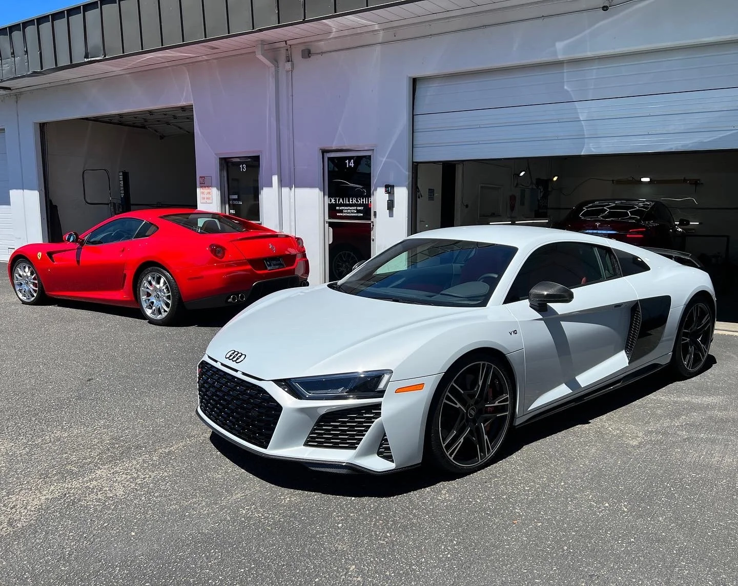 2022 Audi R8 V10 Plus (Suzuka Gray Metallic)
