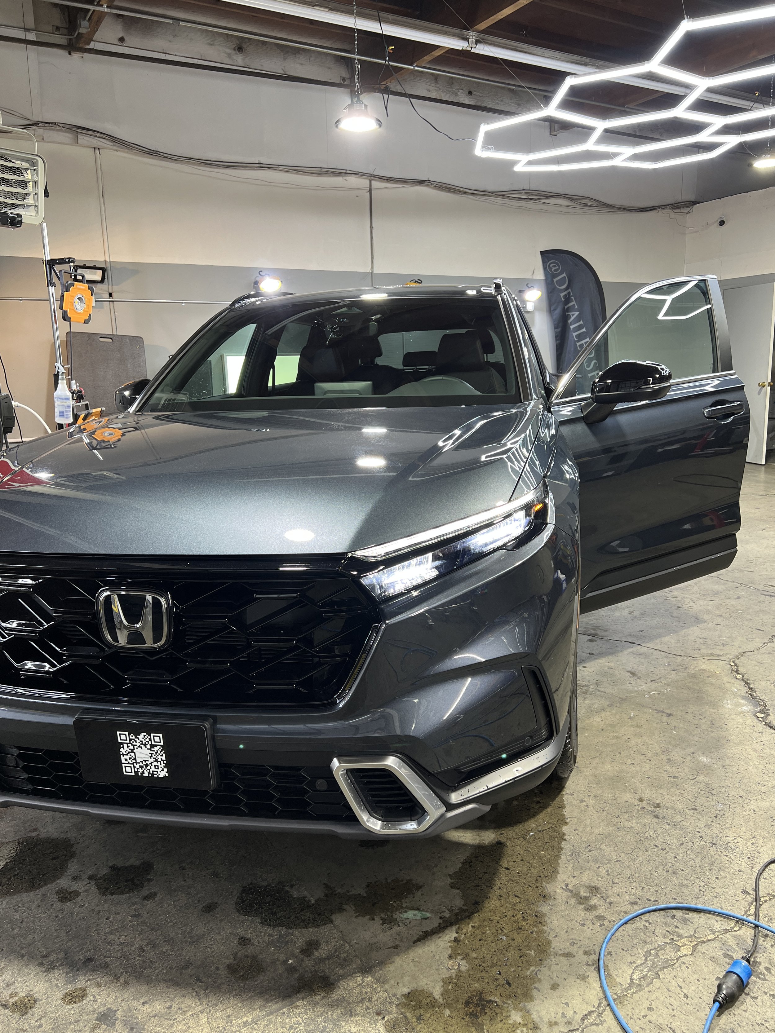 2023 Honda CRV Hybrid (Meteorite Gray Metallic) — DETAILERSHIP™