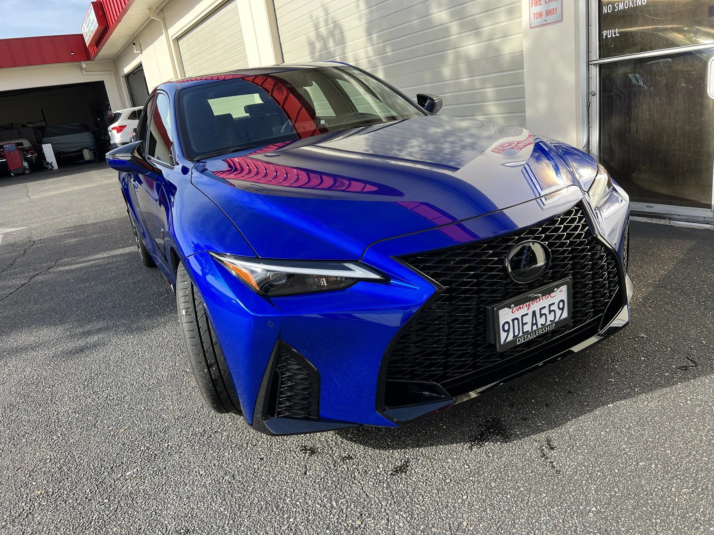 2022 Lexus IS350 F Sport (Ultrasonic Blue Mica 2.0)