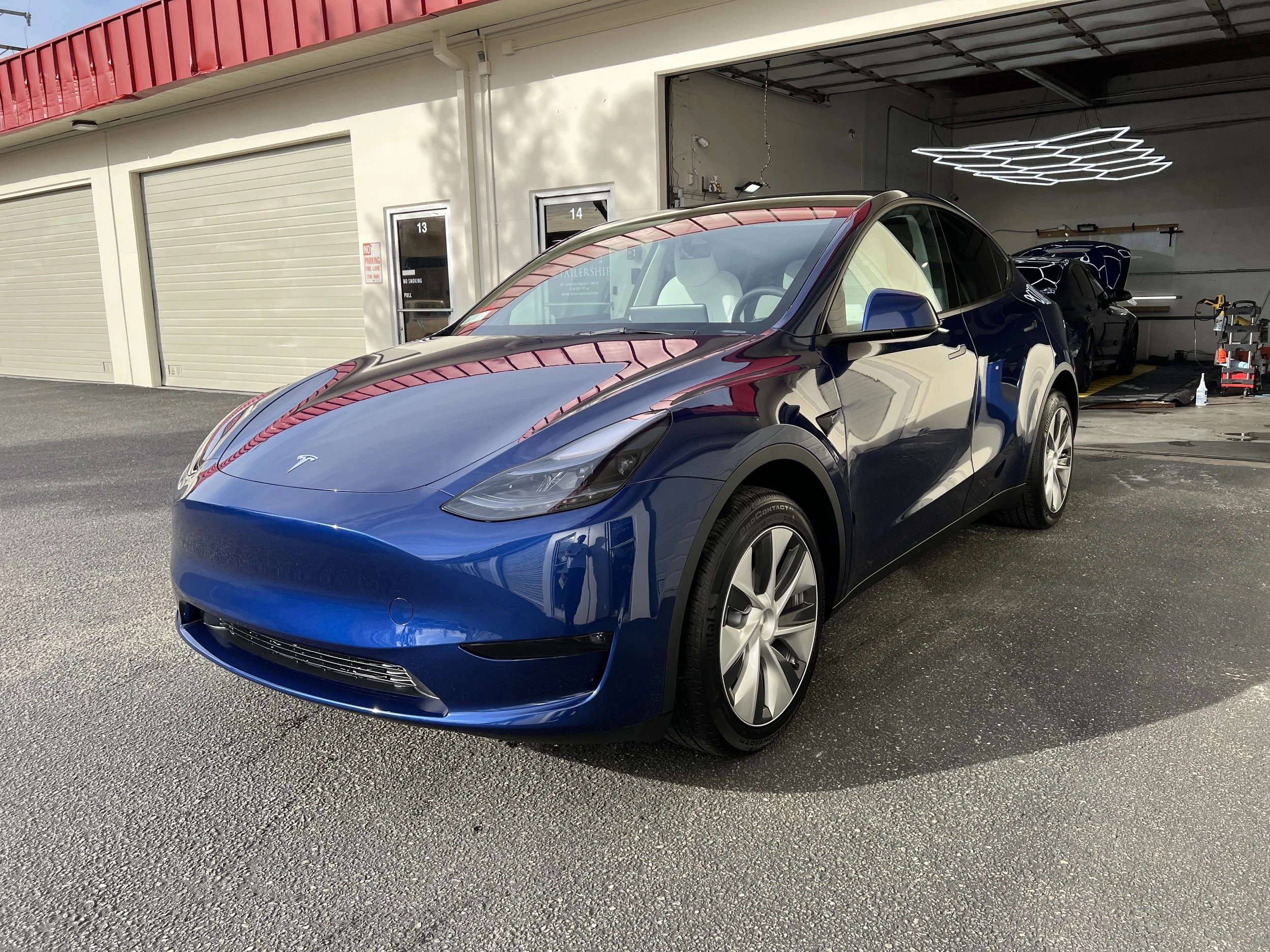2023 Tesla Model Y (Blue Metallic)