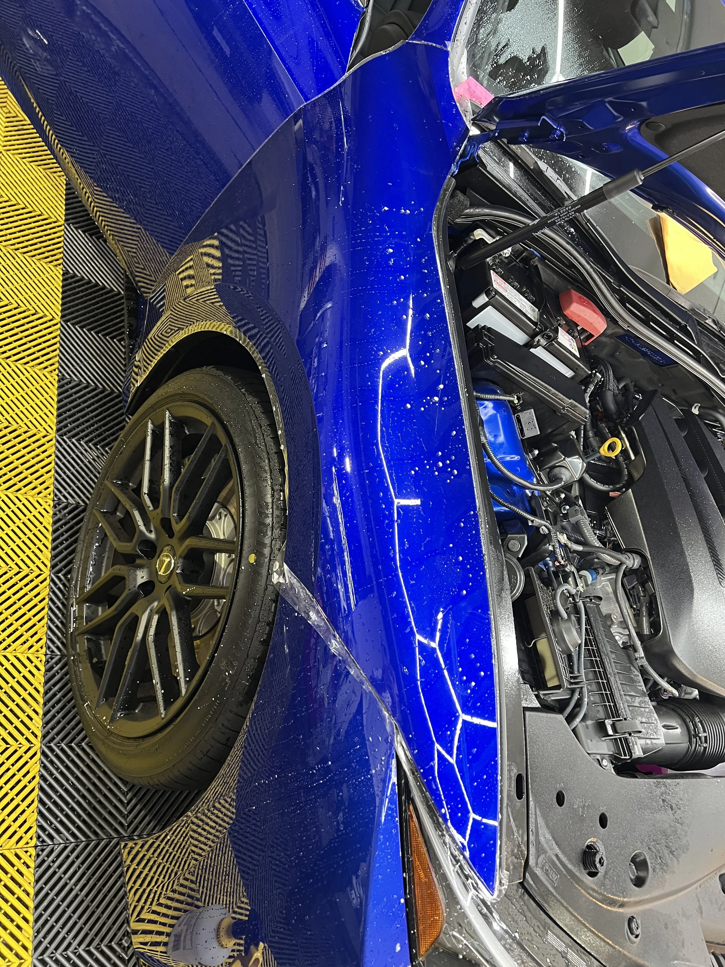 DIY Car Scratch Repair Lexus Ultrasonic Blue Paint ScratchesHappen
