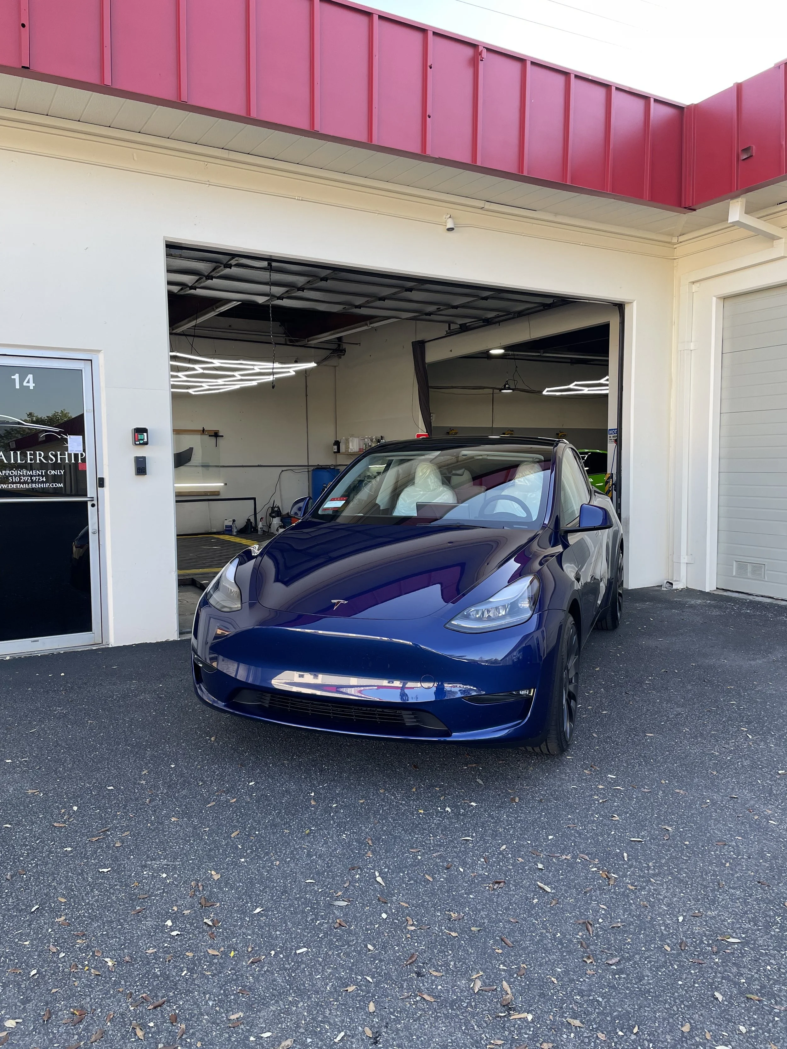 2023 Tesla Model Y (Blue Metallic)