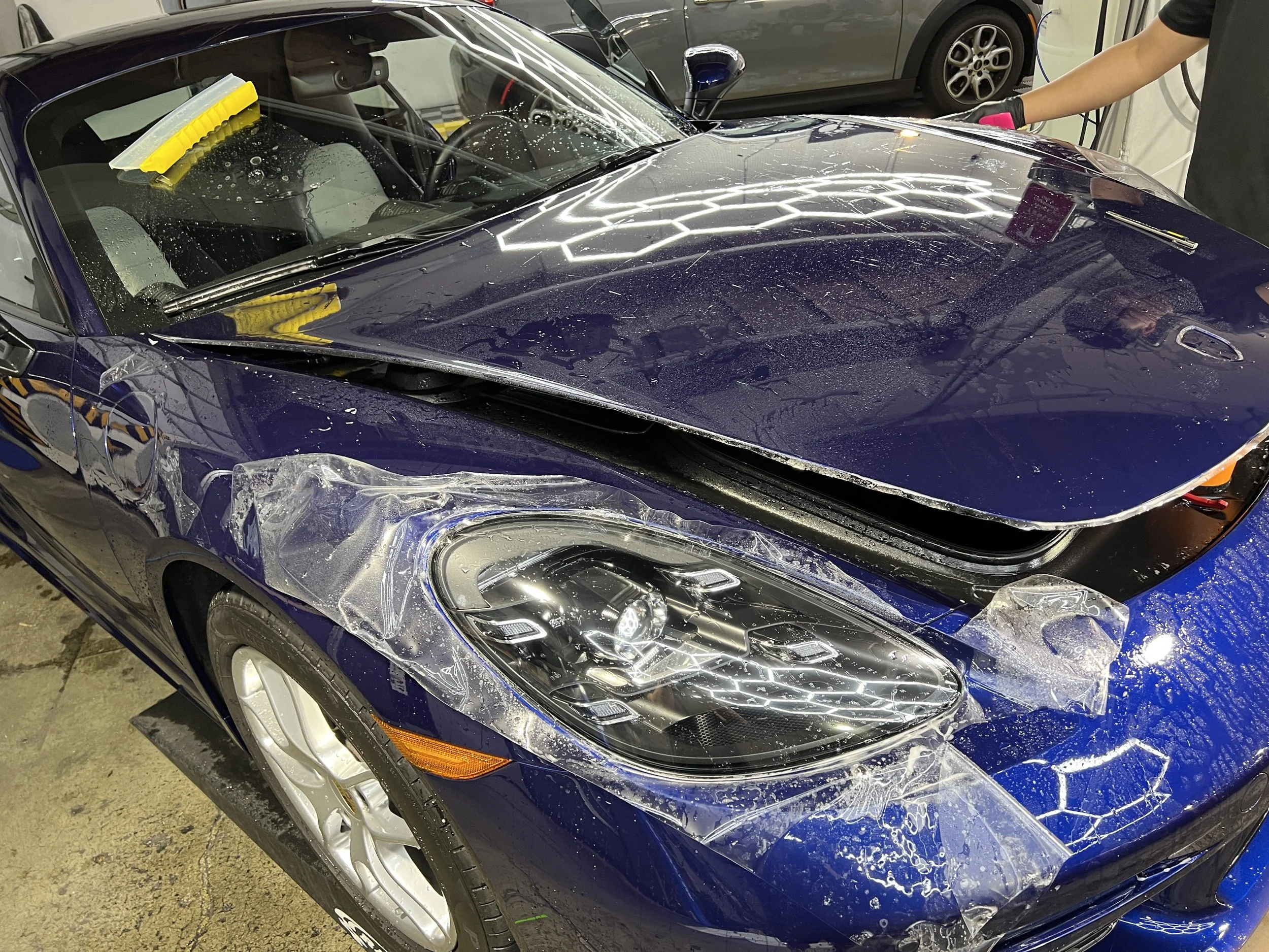 2022 Porsche Cayman (Gentian Blue)