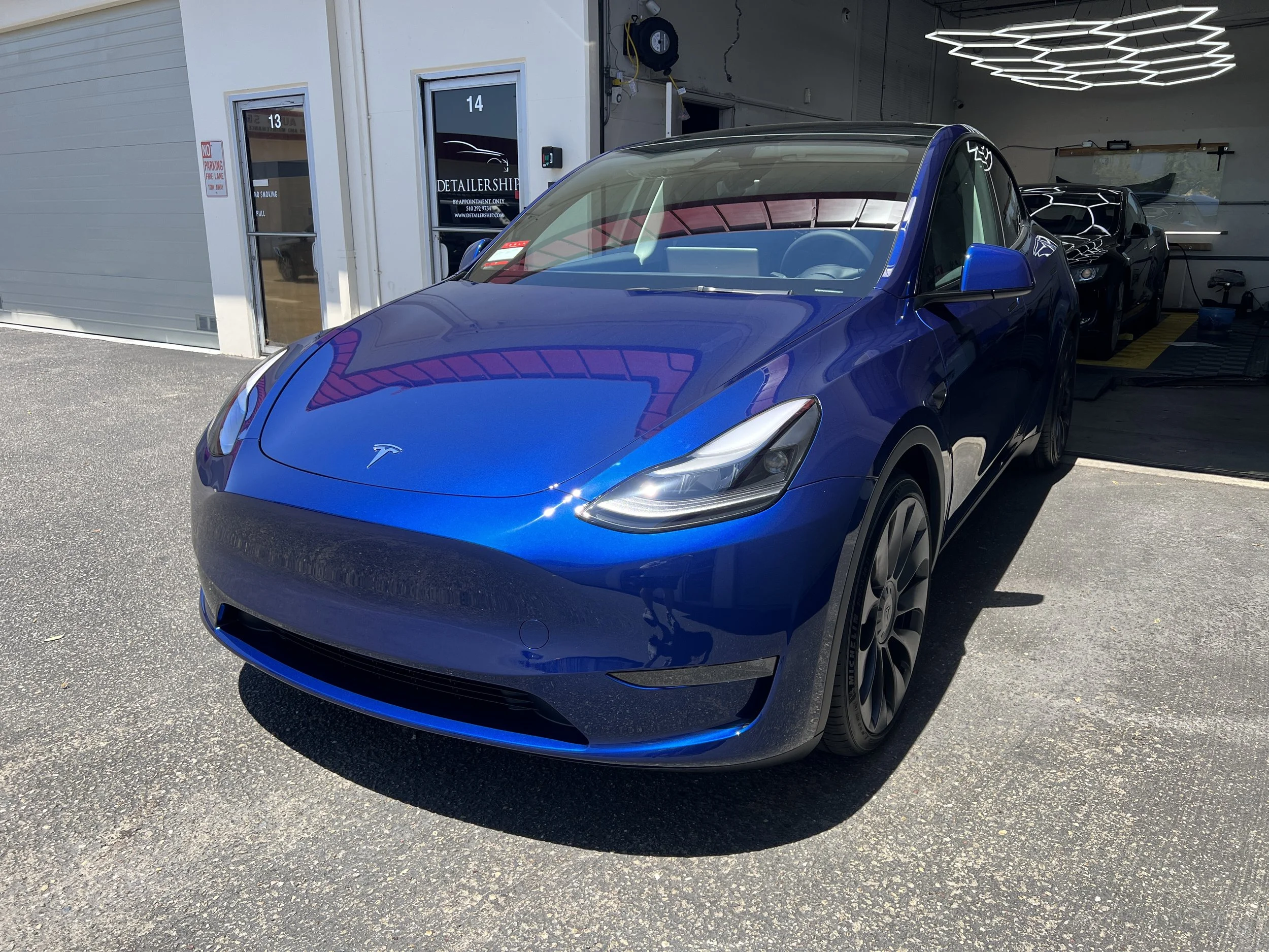 2023 Tesla Model Y Blue Metallic DETAILERSHIP 2023 Tesla Model Y Blue Metallic DETAILERSHIP