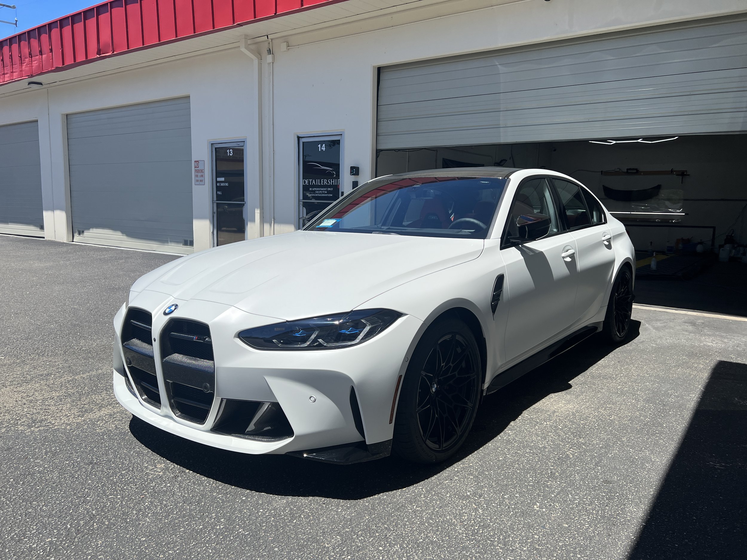 2023 BMW M3 Competition (Alpine White)