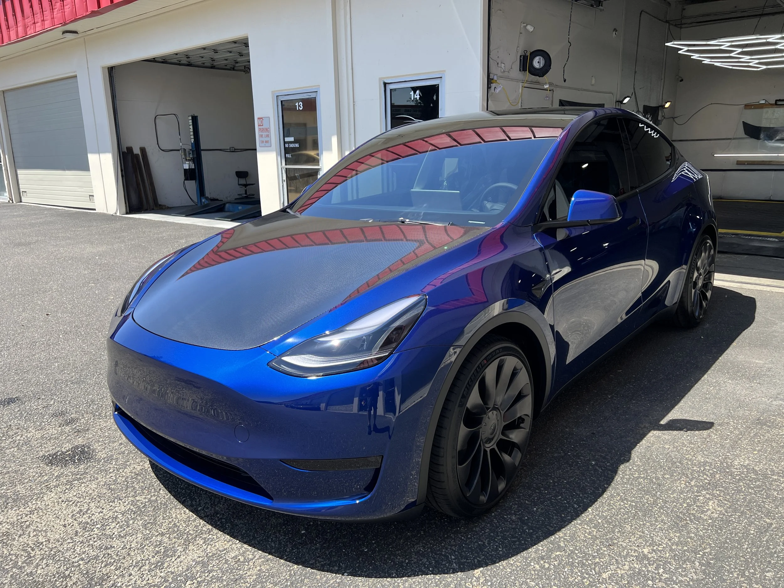 2023 Tesla Model Y (Blue Metallic)