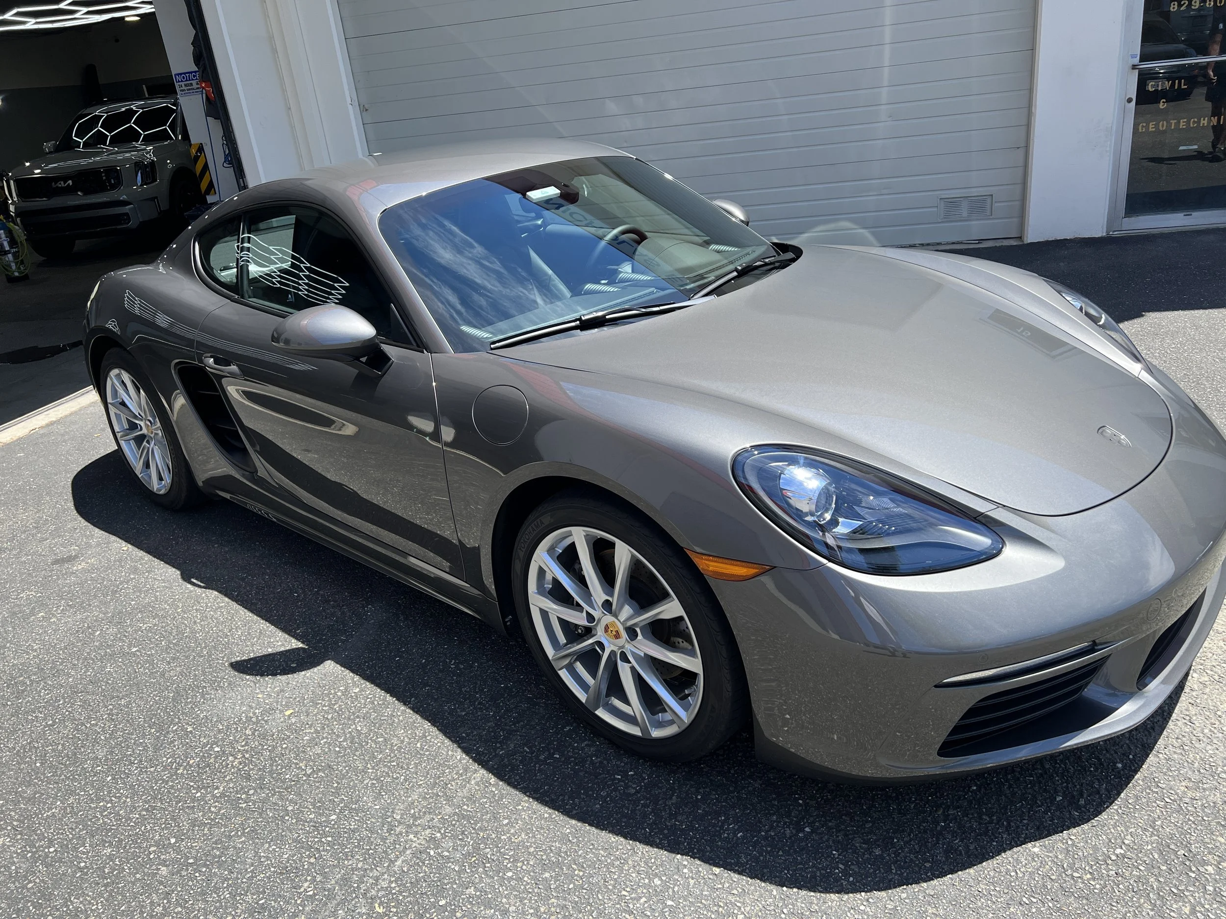 2019 Porsche Cayman (Agate Grey)