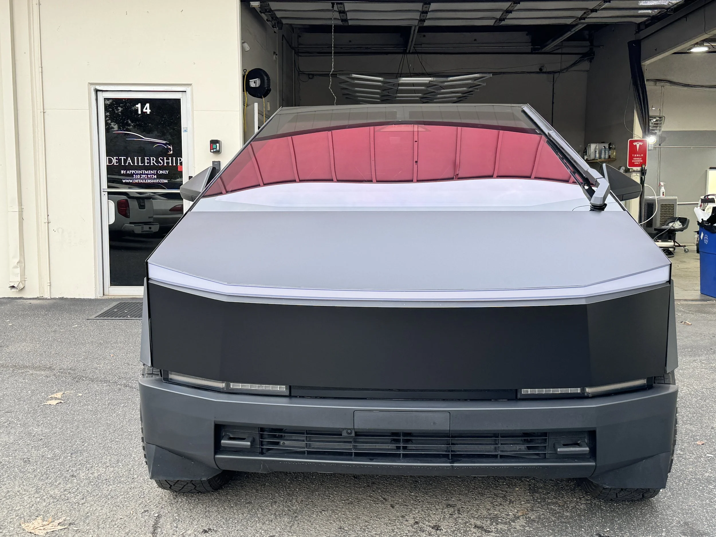 2023 Tesla Cybertruck Foundation Series (30X Stainless Steel &gt; Satin Black PPF)