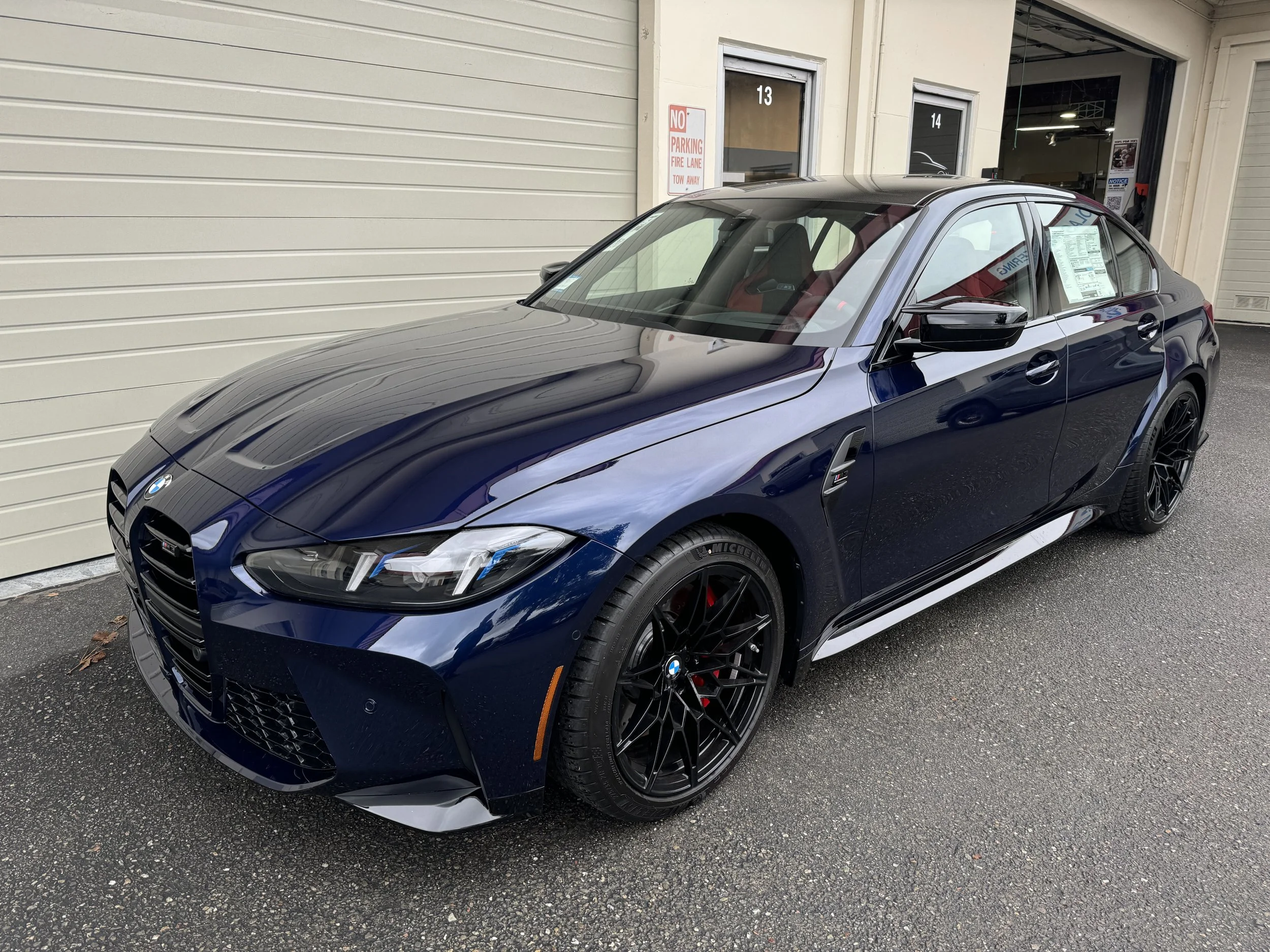 2025 BMW M3 Competition (Tanzanite Blue 2.0)