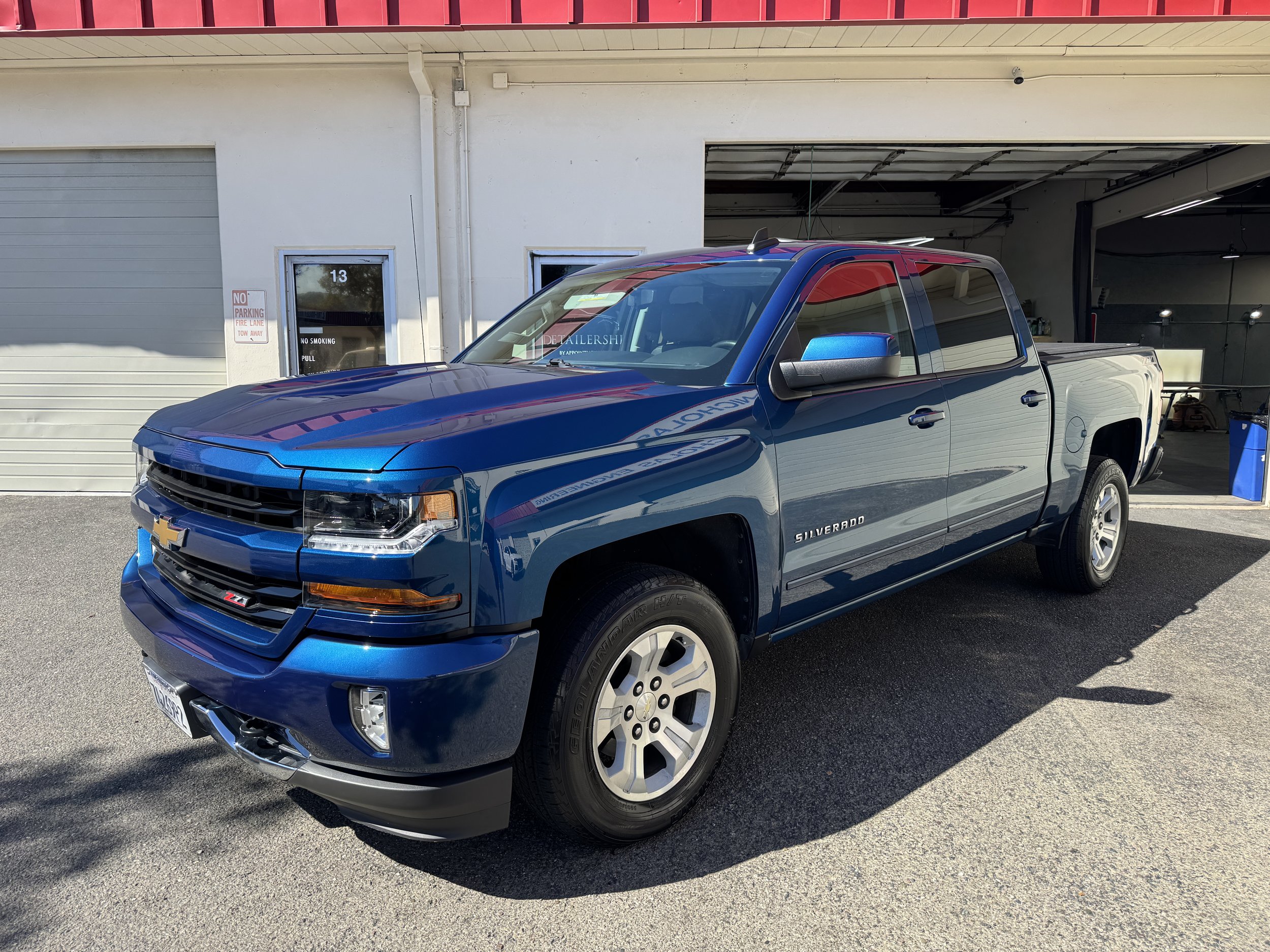 2018 Chevrolet Silverado 1500 (Northsky Blue Metallic)