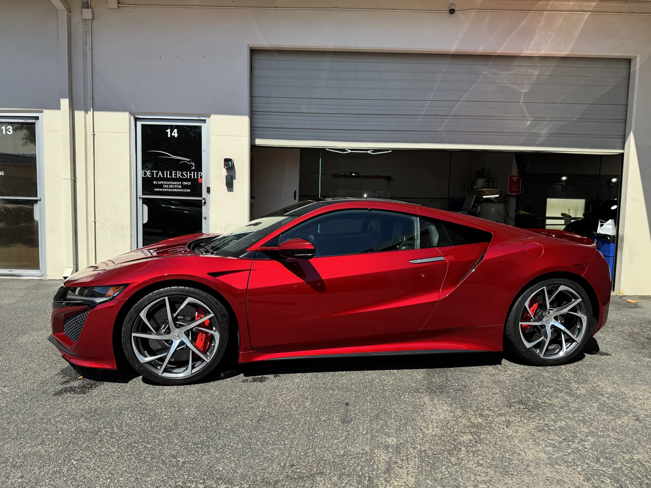 2017 Acura NSX (Valencia Red pearl)