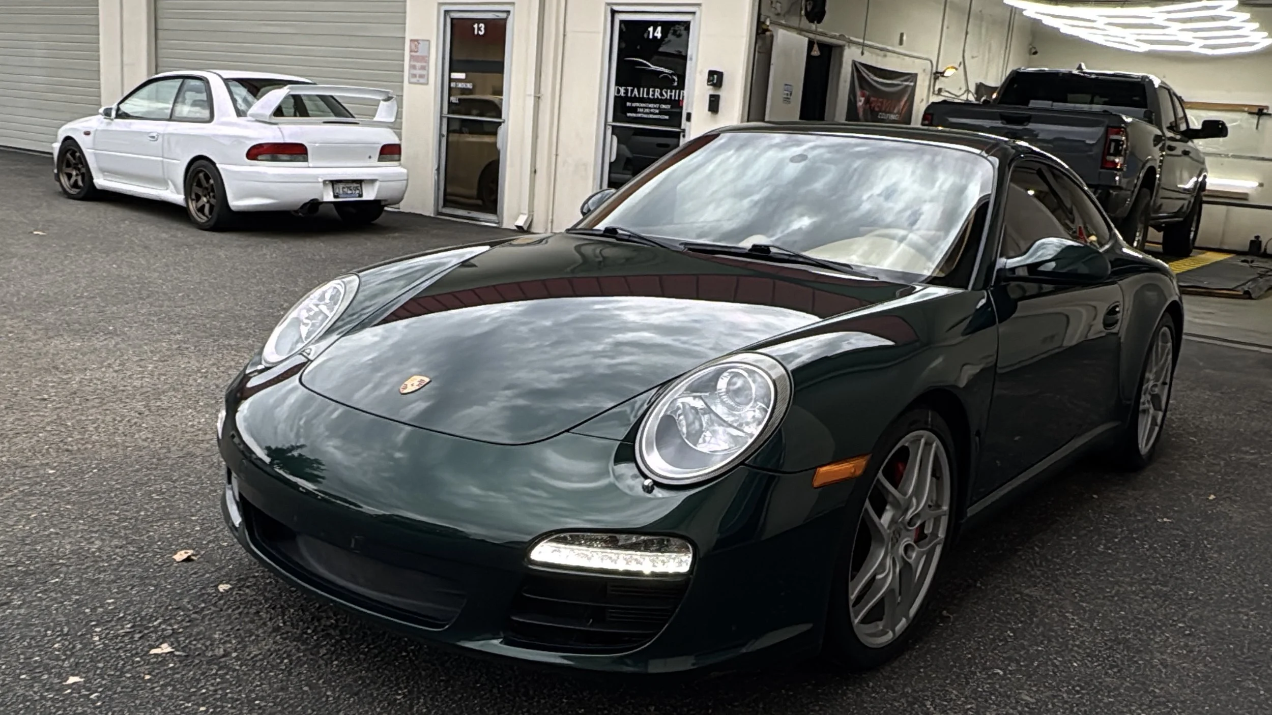 2008 Porsche Carrera S (Racing Green Metallic)