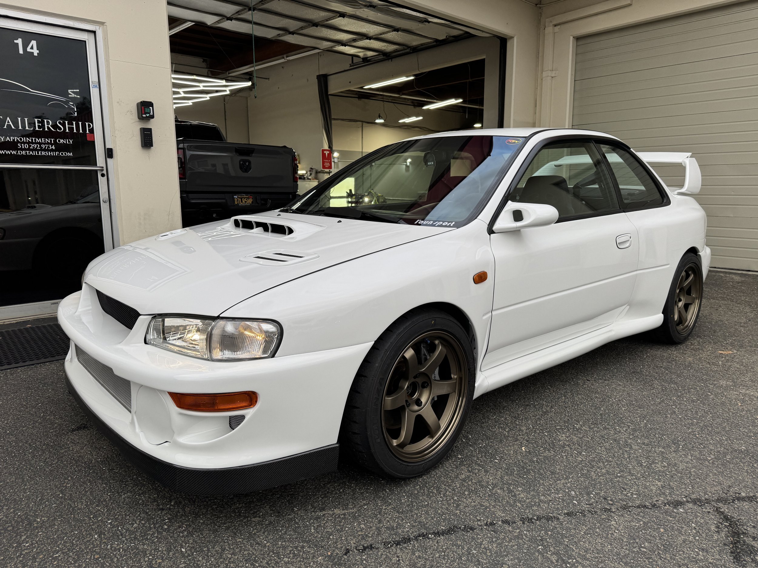 1999 Subaru Impreza 2.5RS GC8 (Whitest White)