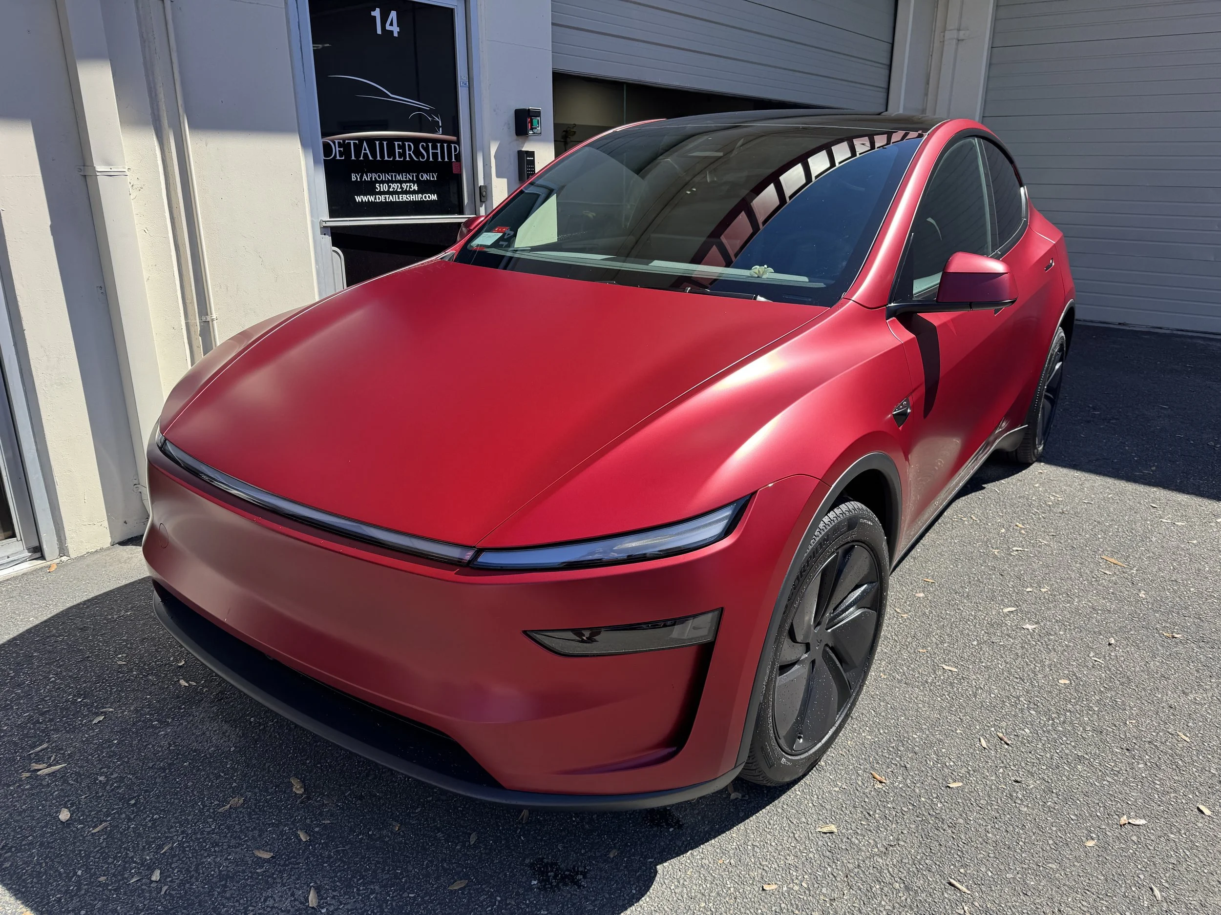 2026 Tesla Model Y (Ultra Red) Matte