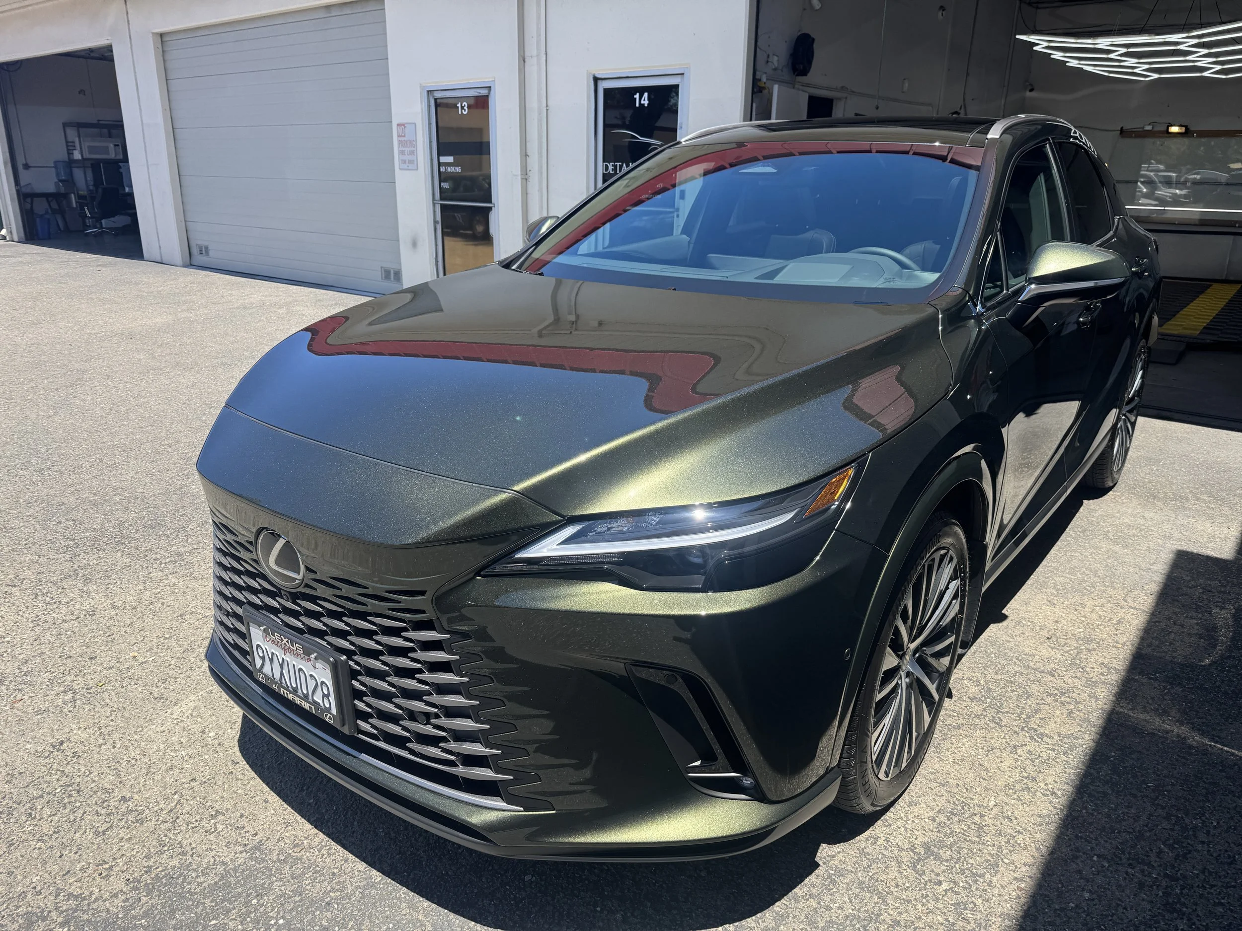 2026 Lexus RX350h (Nori Green)