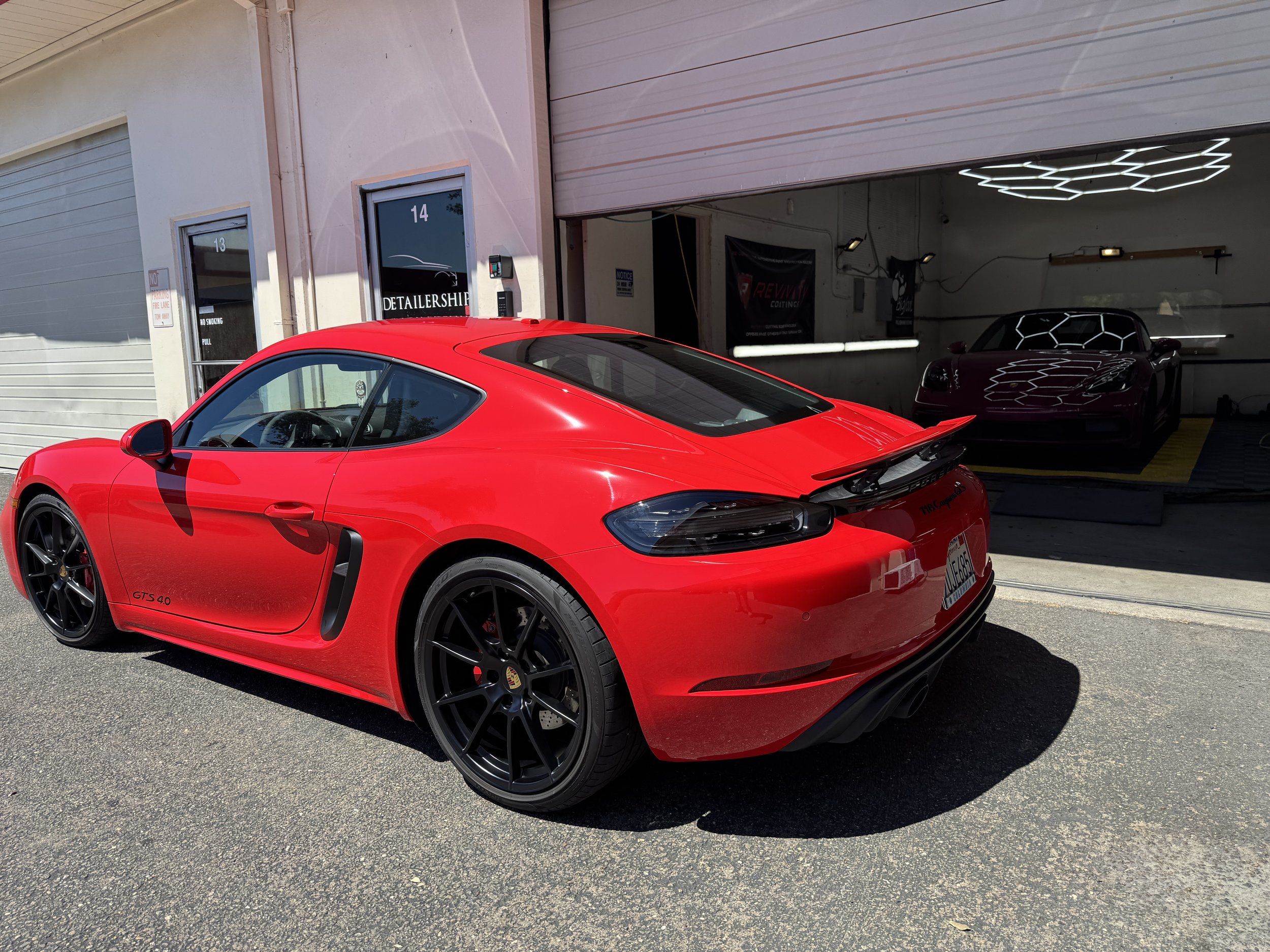 2024 Porsche Cayman GTS (Guards Red)