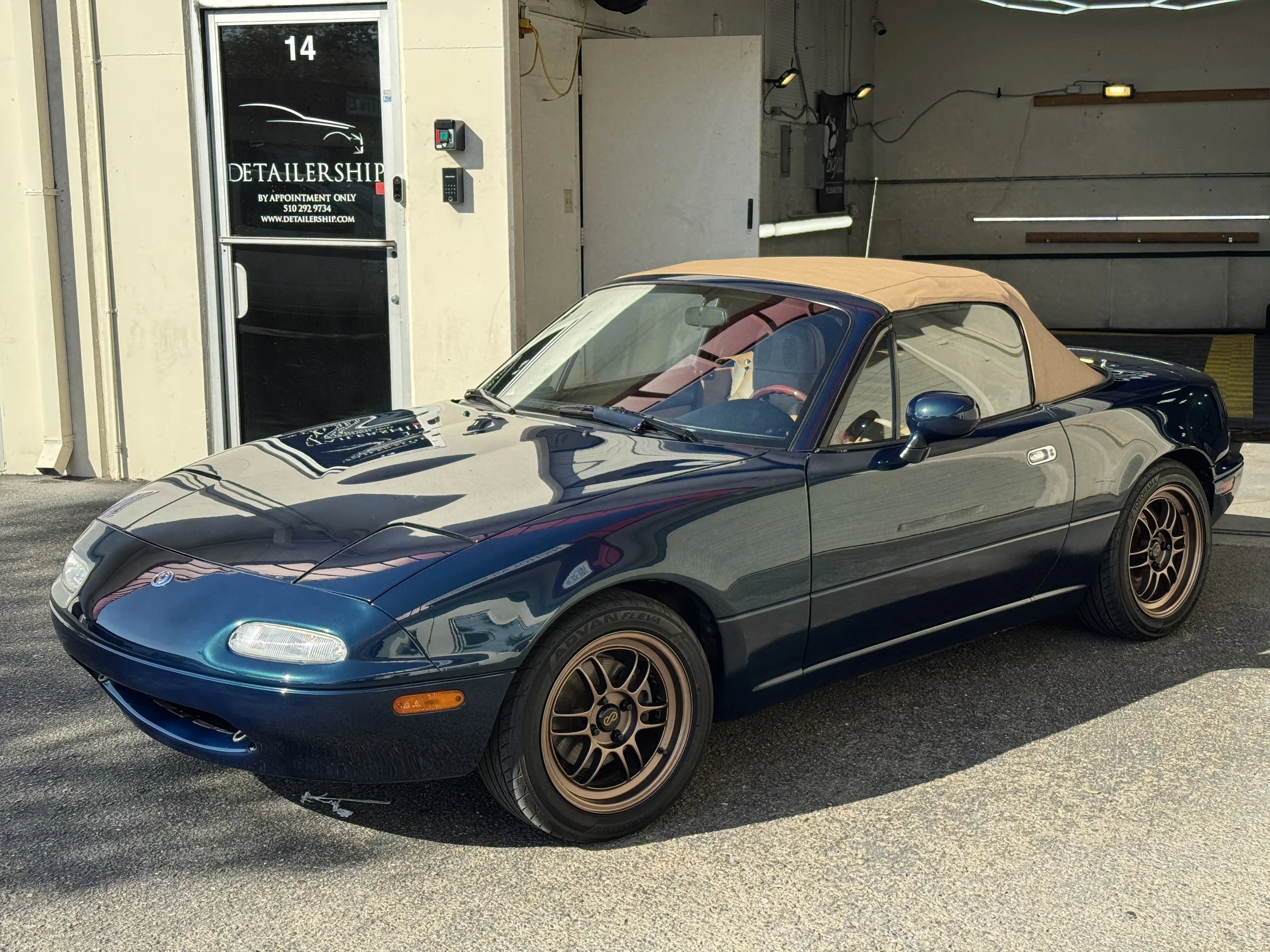 1995 Mazda Miata (Montego Blue)