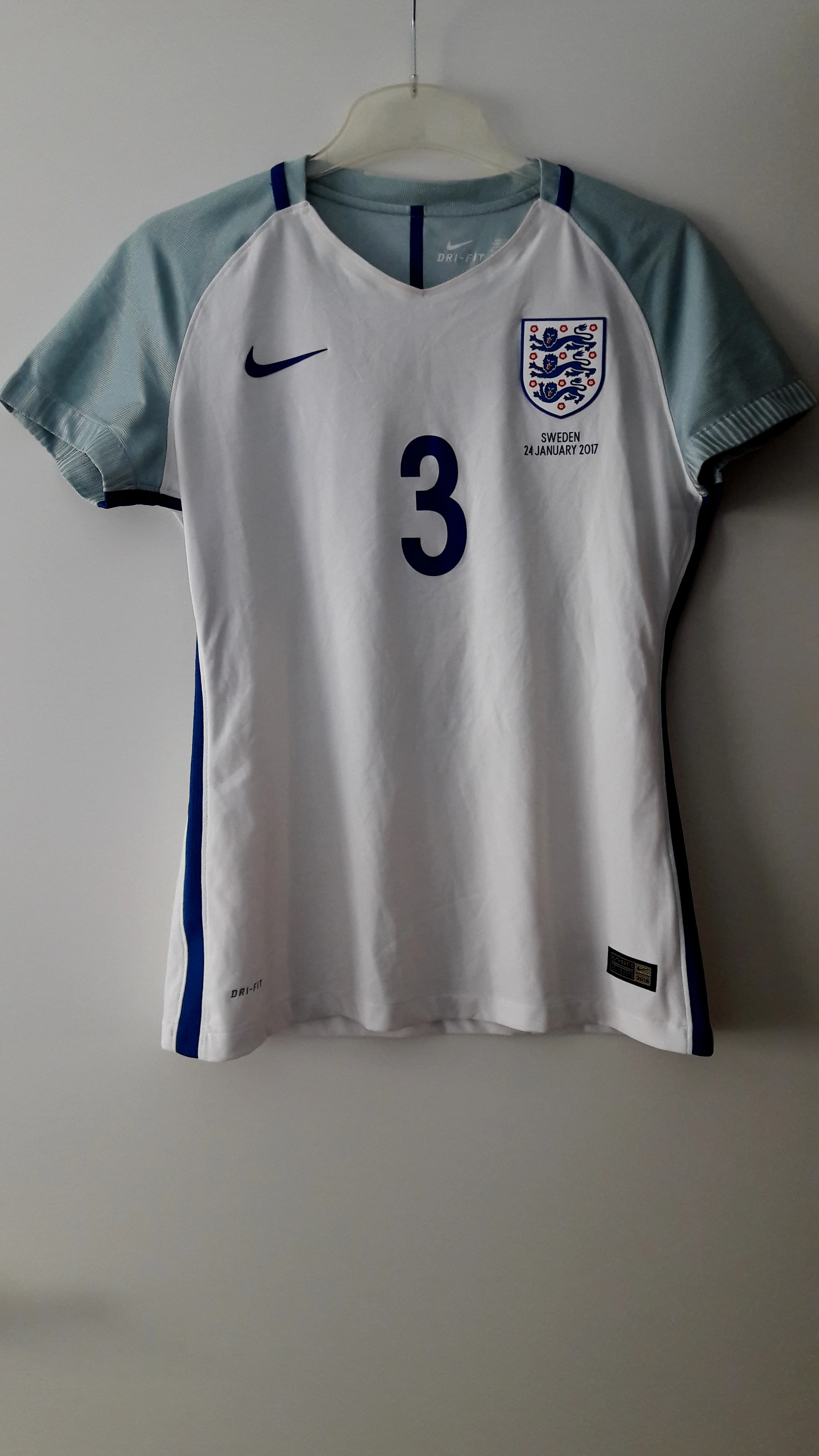 CLAIRE RAFFERTY ENGLAND JERSEY "RAFFLE DRAW"