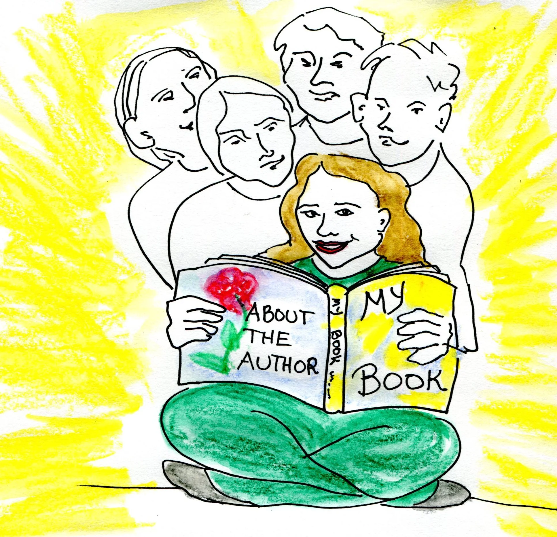 self-publishing mentoring, ILLUSTRATION BY NAOMI ROSE