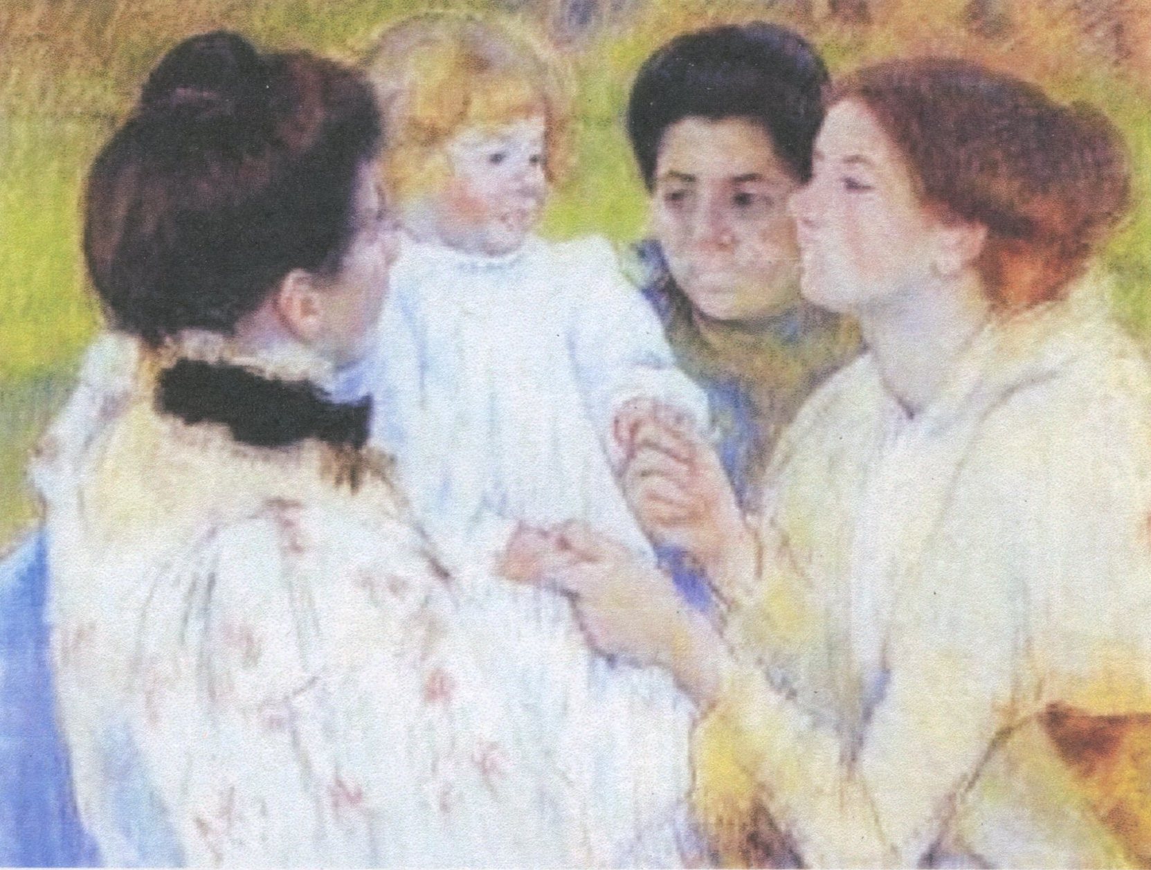 Mary Cassatt, Women Admiring a Child (1897).jpg