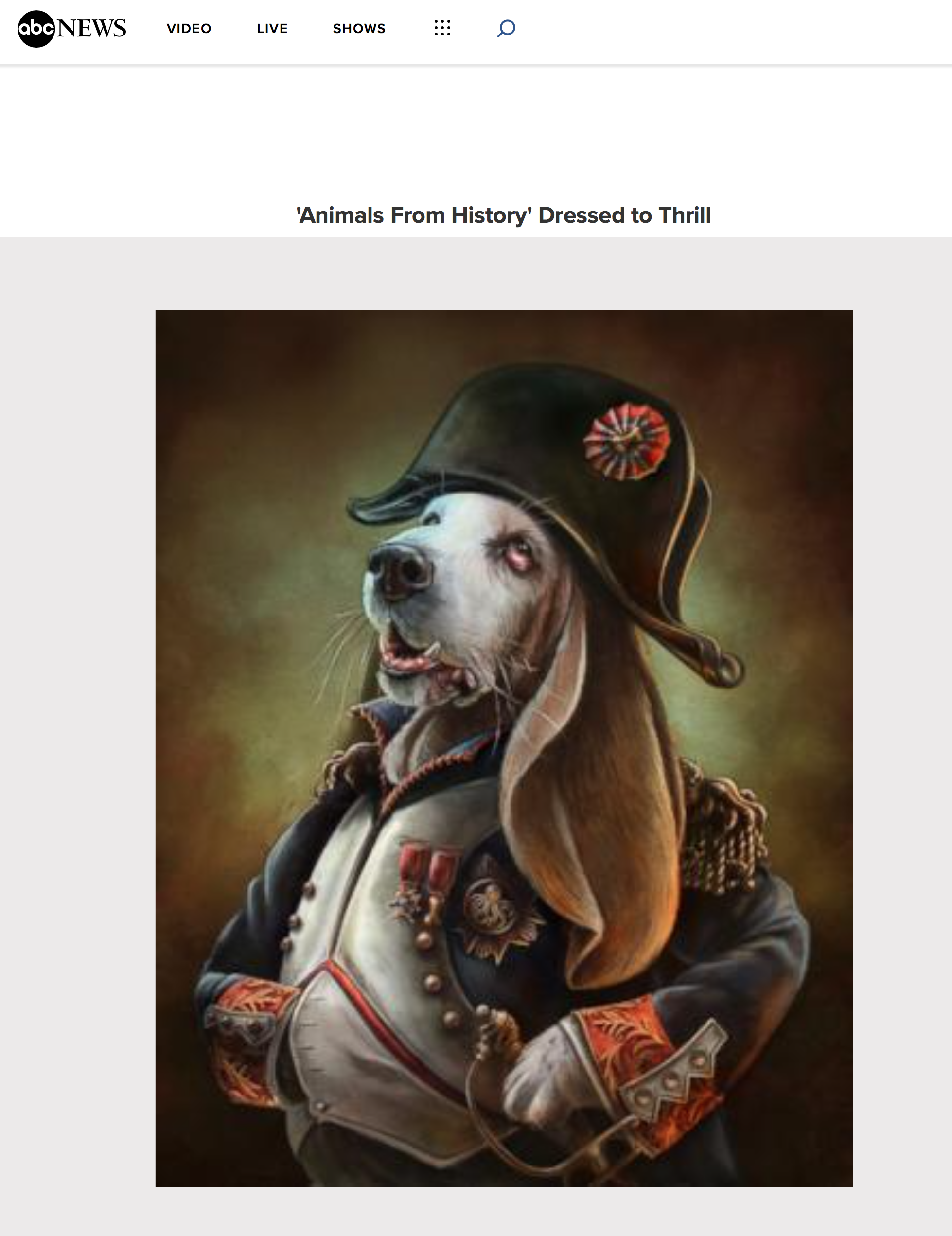 Animals From History