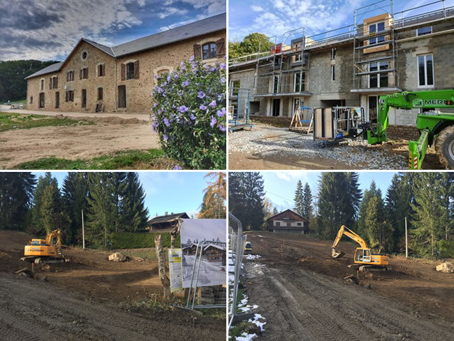 Construction Recommenced Safely in France