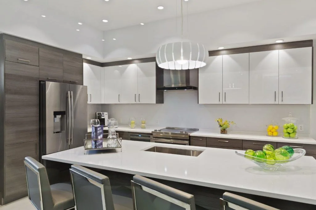 The model kitchen for The Mark in downtown Sarasota