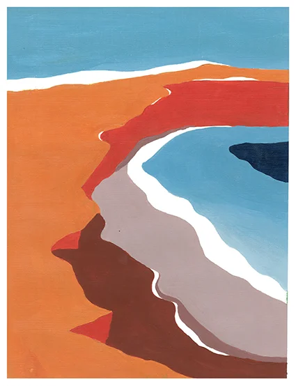 PARACAS PERU. Illustration for Divine 3